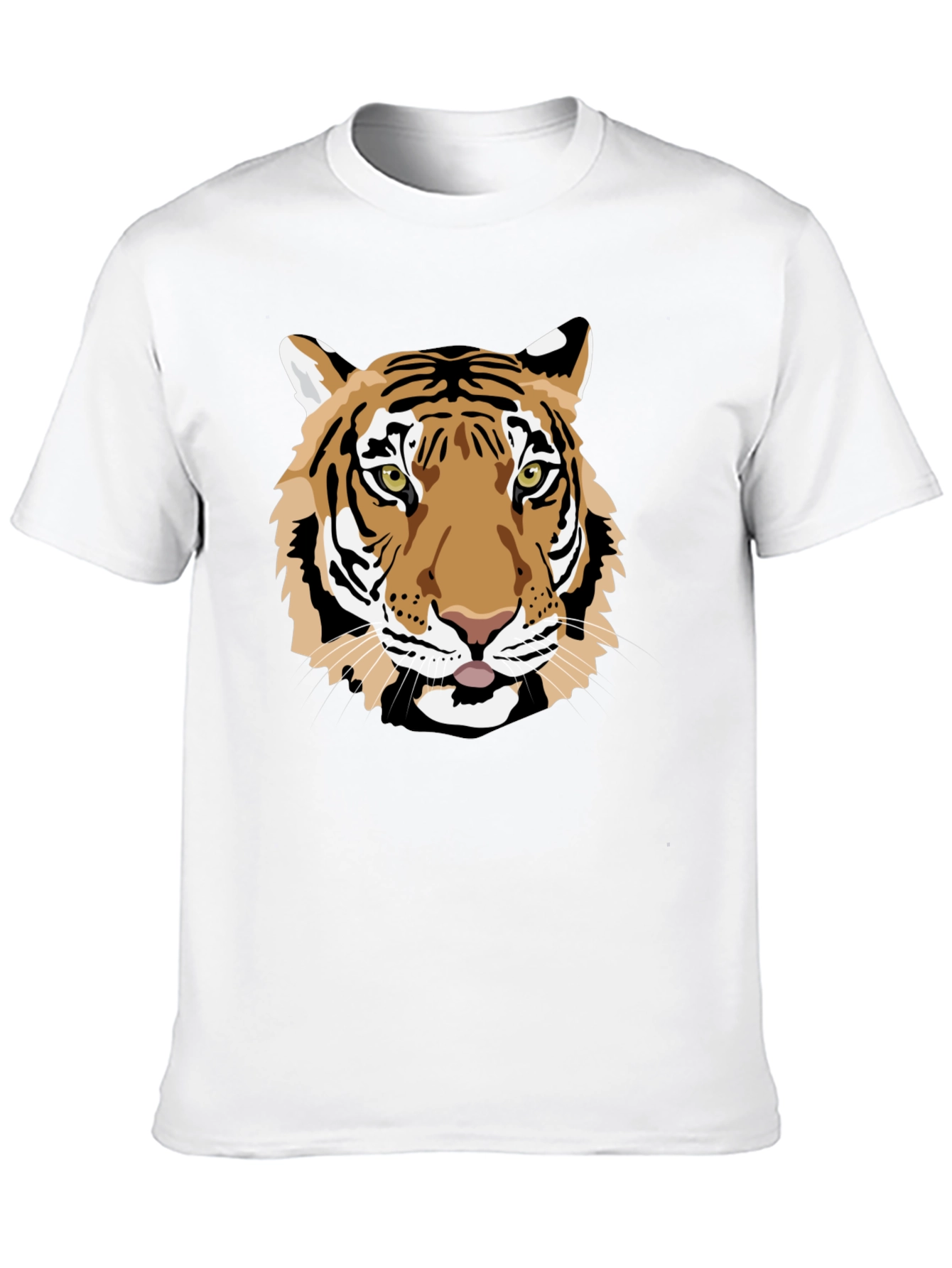 Black Tiger Graphic Black Tee view 10