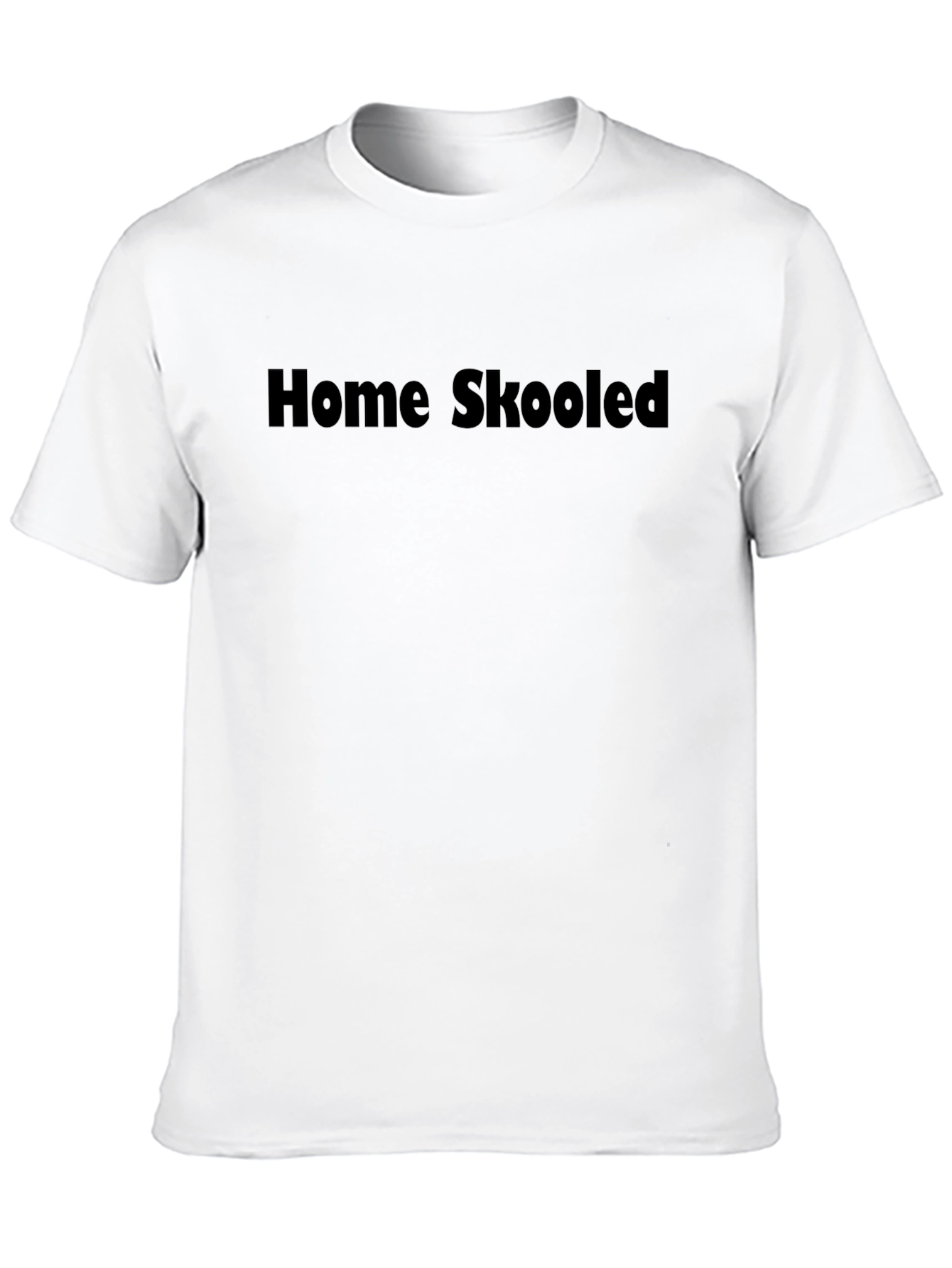 Black Home Skool Edgy Black T-Shirt view 10
