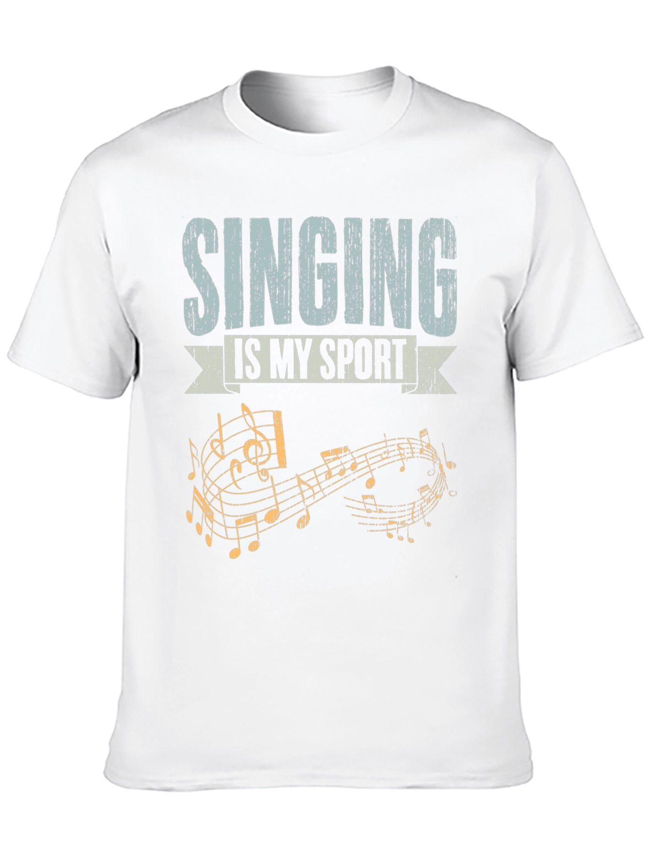Black Singing is My Sport T-Shirt Music Notes view 10