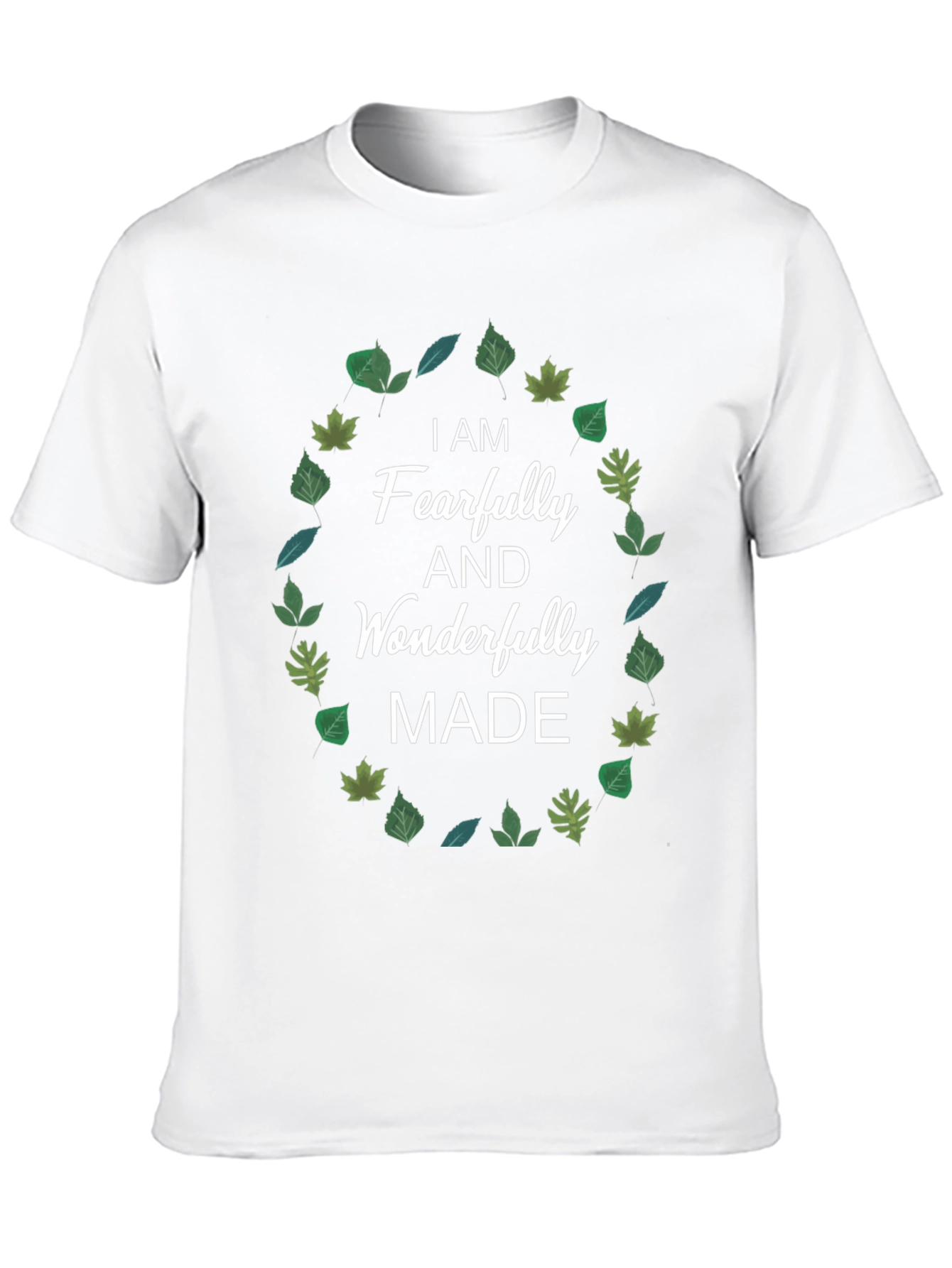 Black Fearfully and Wonderfully Made T-Shirt view 10