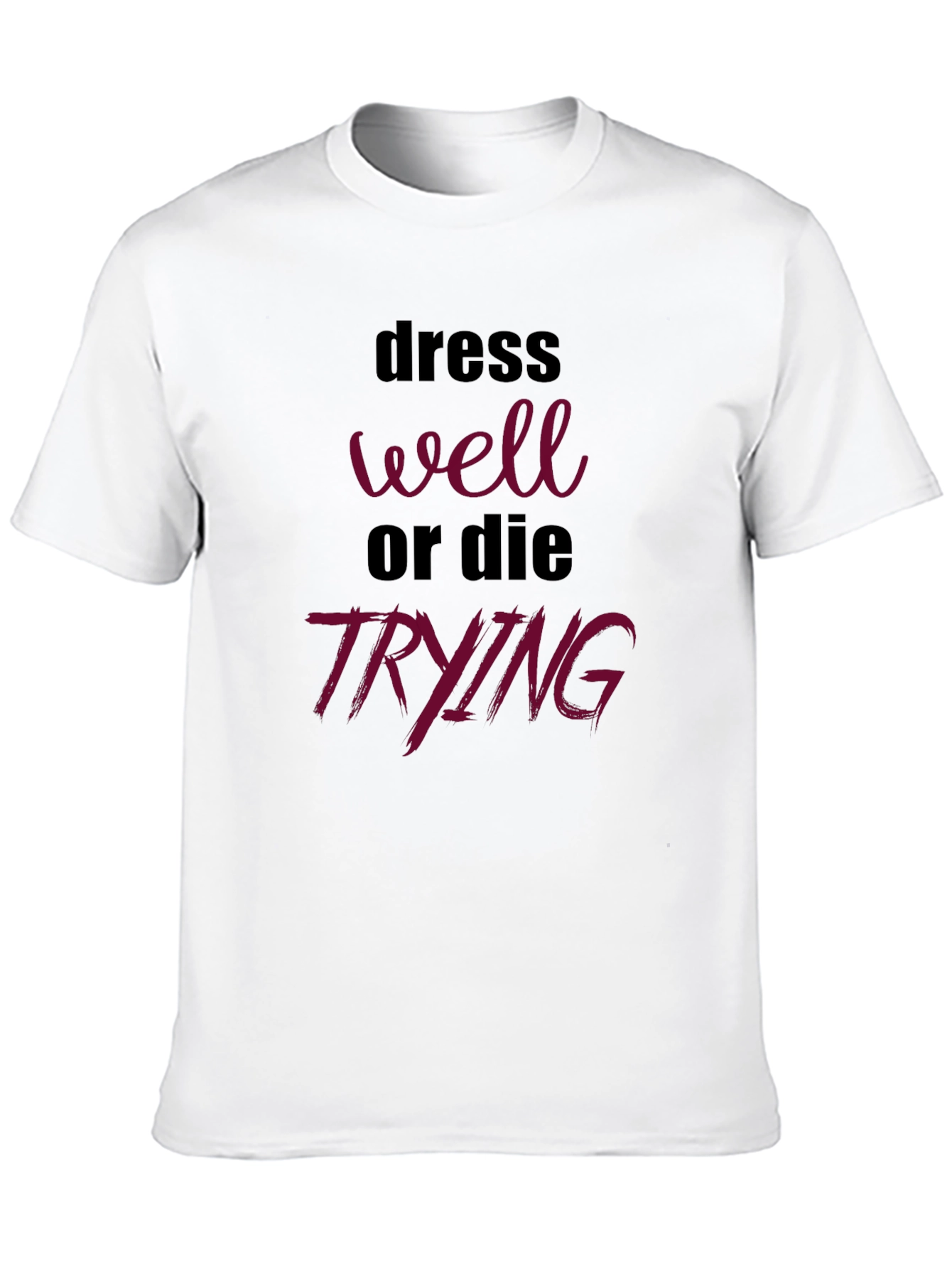 Black Dress Well T-Shirt - Stylish Fashion Statement view 10