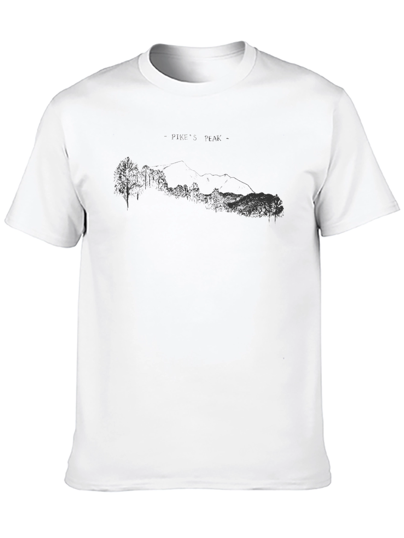 Black Black Graphic Print T-Shirt view 10