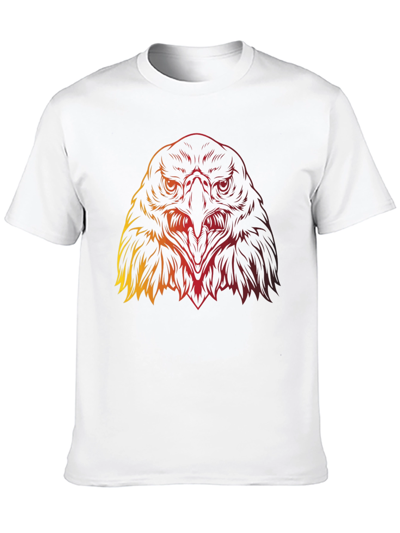 Black Eagle Graphic Tee - Men's Black T-Shirt view 10