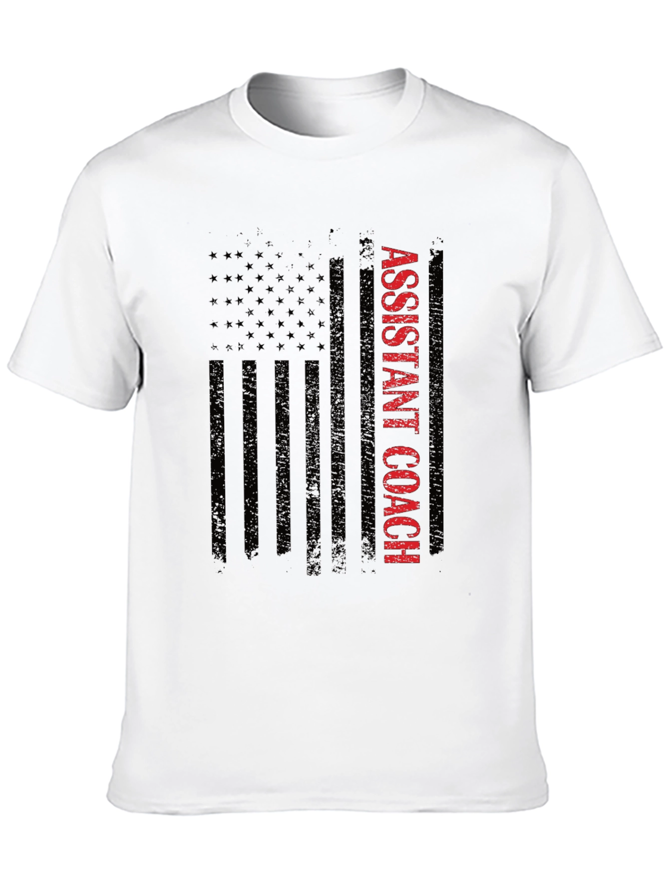 Assistant Coach USA Flag Graphic T-Shirt - 10