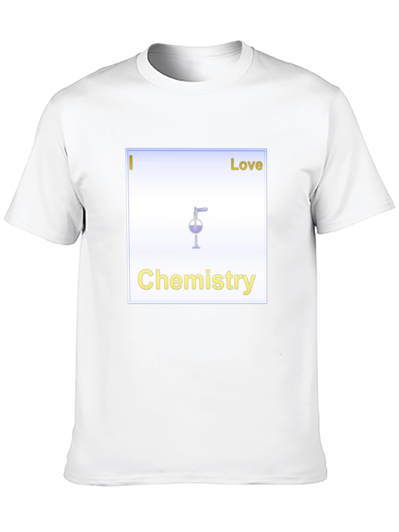 Black I Love Chemistry T-Shirt - Science Geek Tee view 10