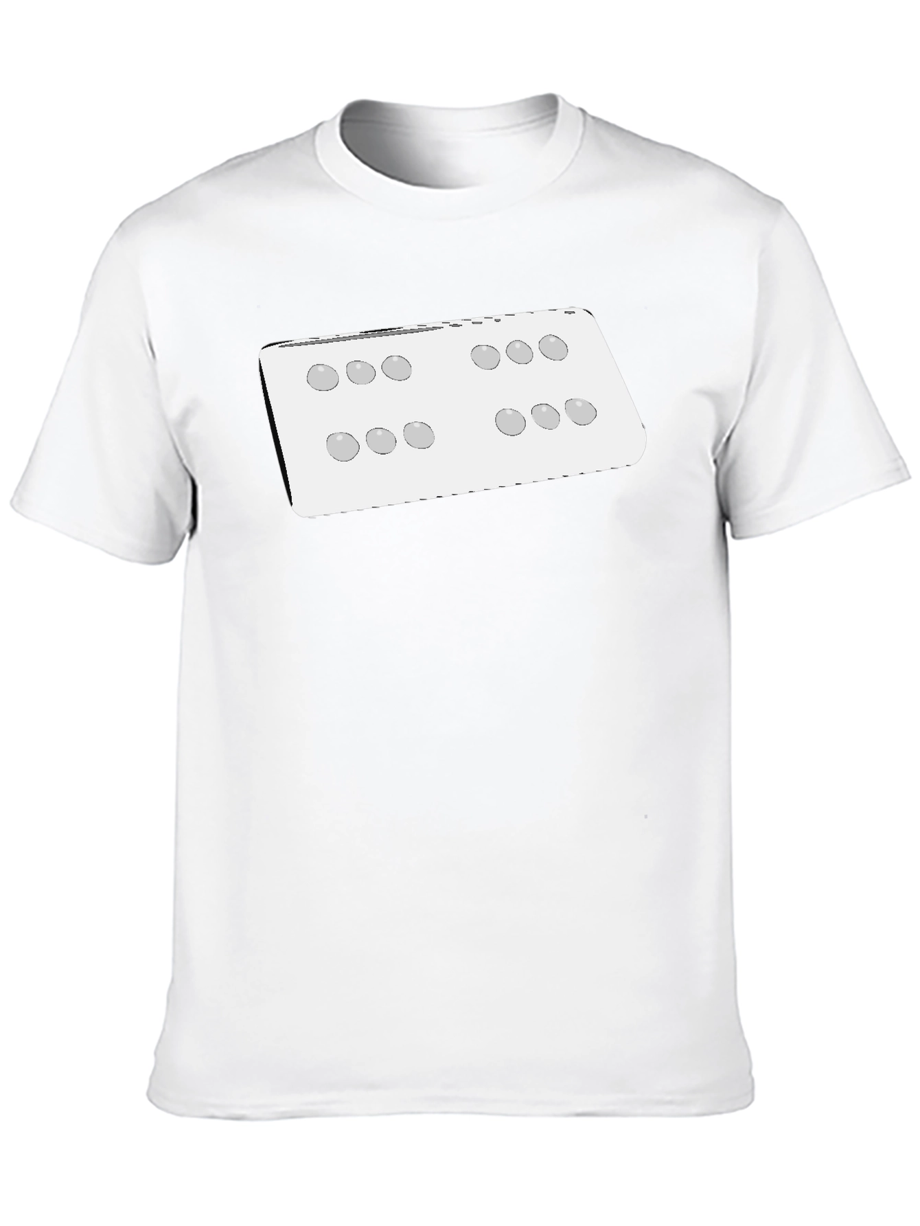 Black Dice Array Graphic Tee - Black view 10