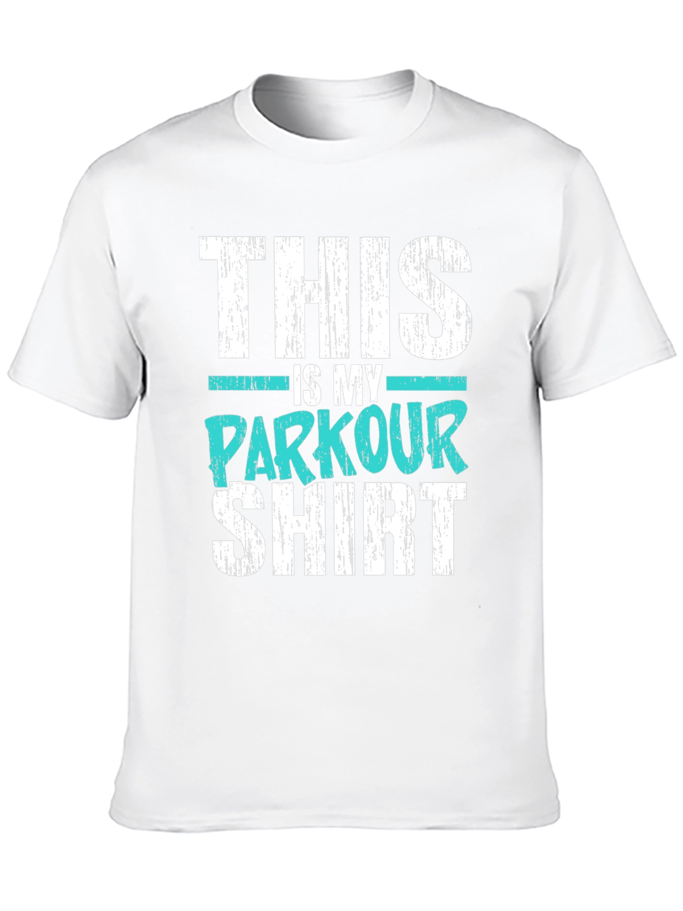 Black This is My Parkour Shirt - Black Graphic Tee view 10