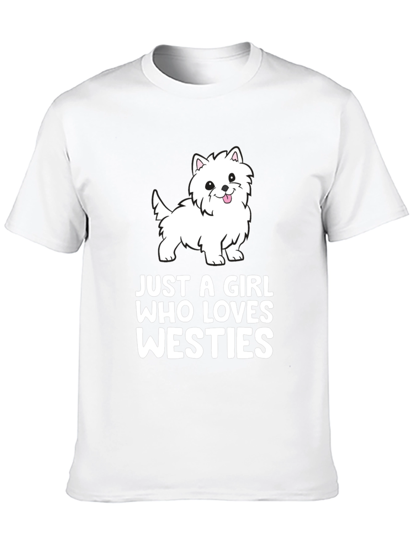 Westie Dog Lover Black T-Shirt - 10