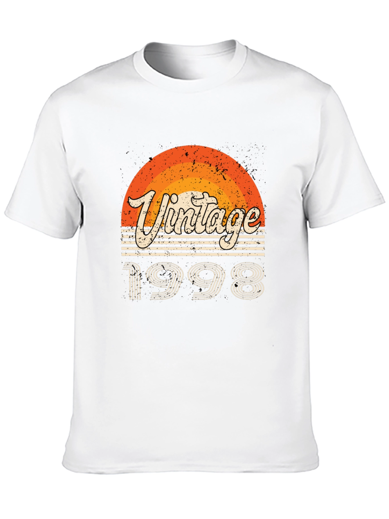 Black Vintage 1998 Graphic Tee - Retro Style view 10