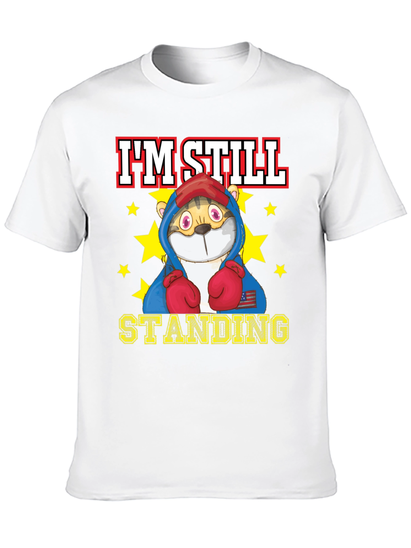 Black I'm Still Standing Graphic T-Shirt view 10