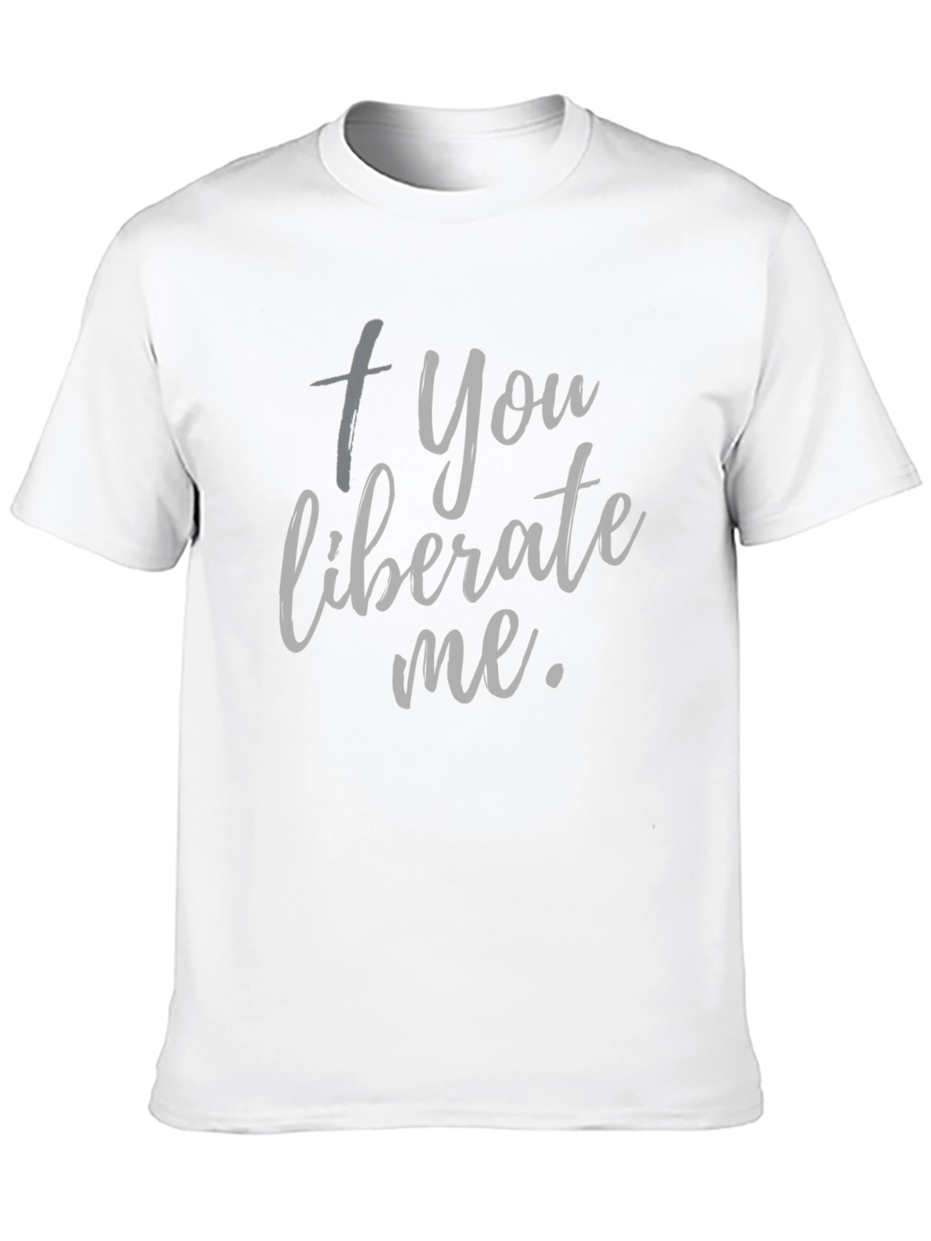Black Liberate Me Graphic T-Shirt view 10