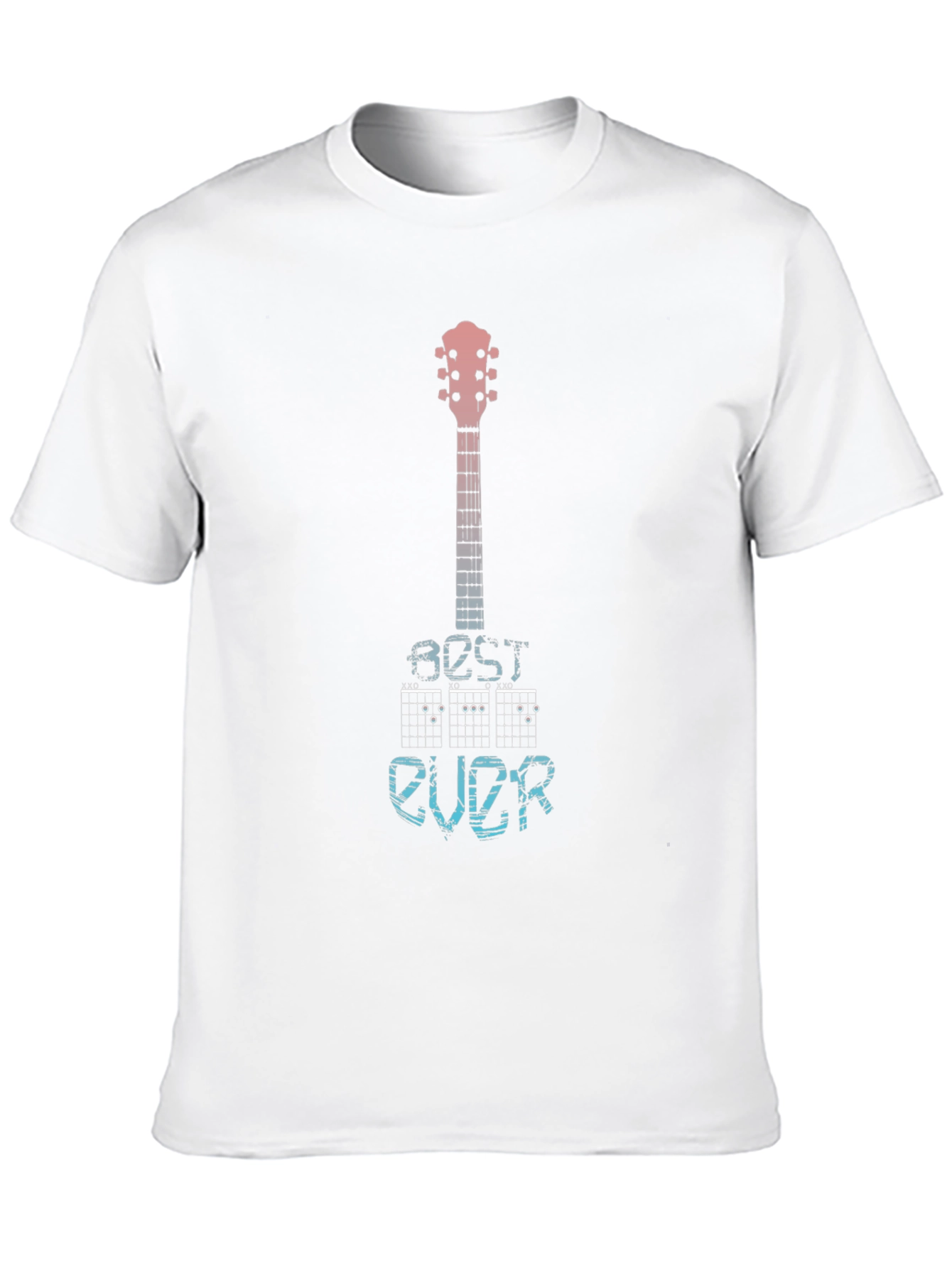 Black Best Ever Guitar T-Shirt - Music Lover Tee view 10