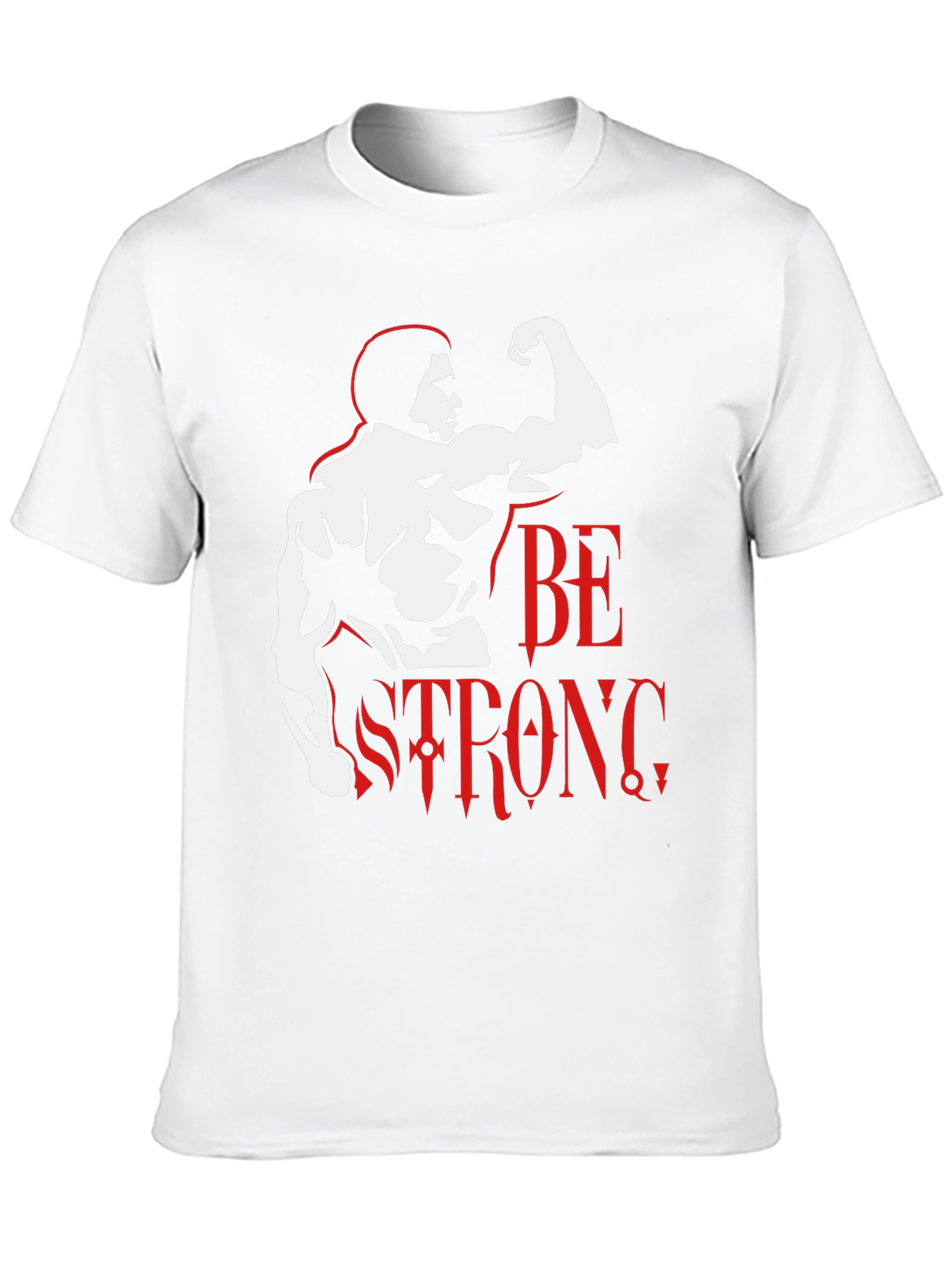 Black Be Strong Graphic T-Shirt - Black view 10
