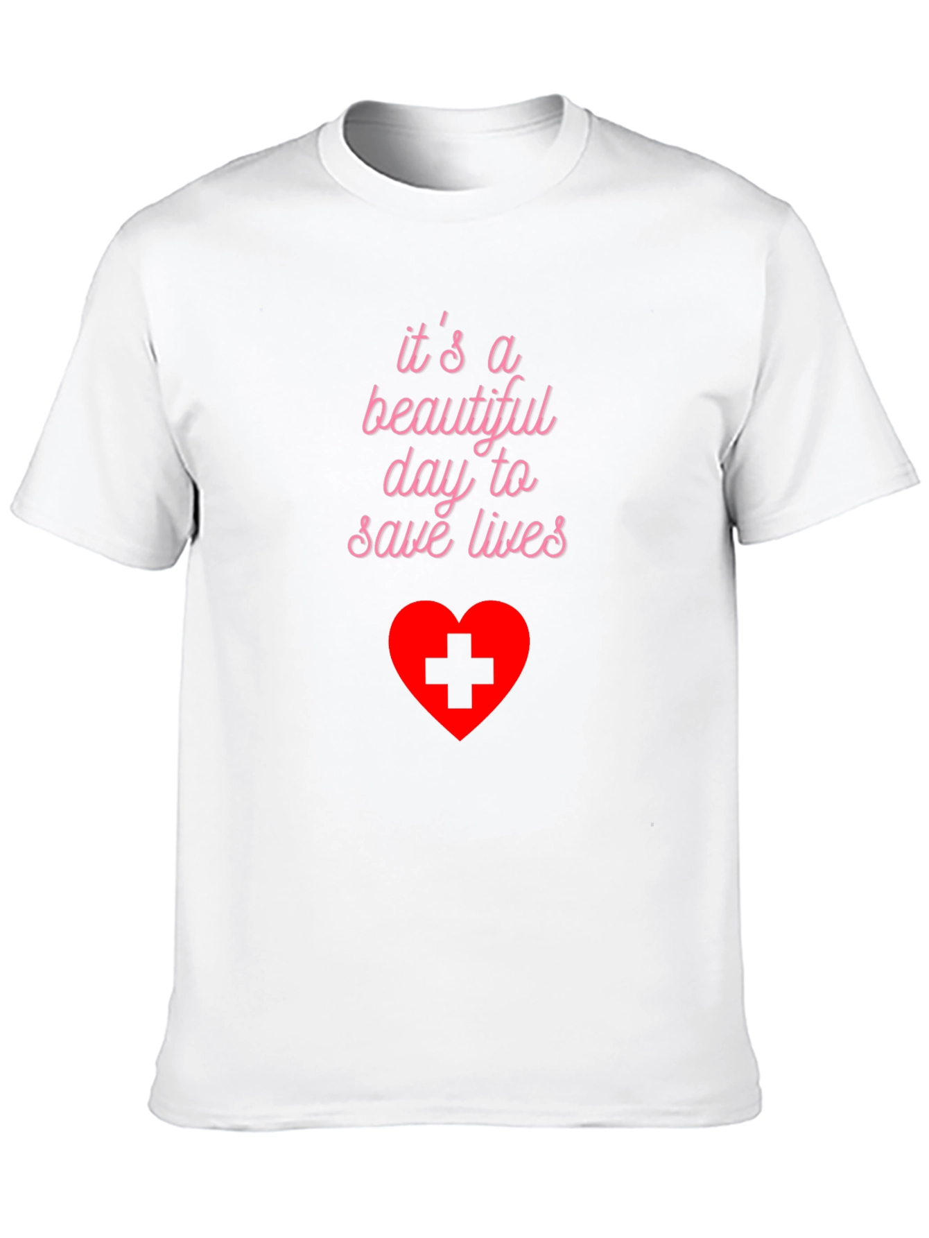 Black Beautiful Day to Save Lives T-Shirt - Medical Hero view 10