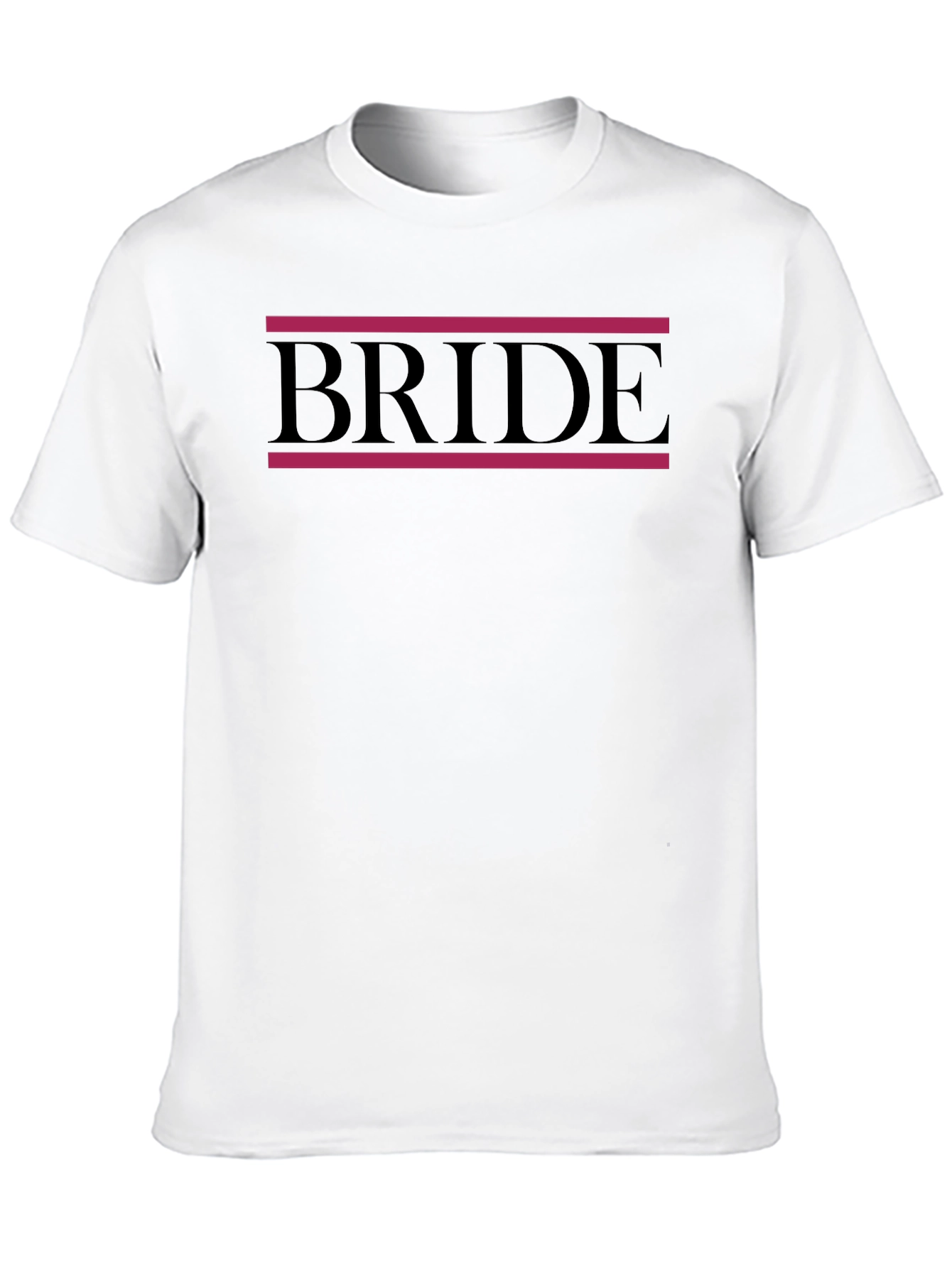 Black Bride T-Shirt - Stylish Wedding Apparel view 10