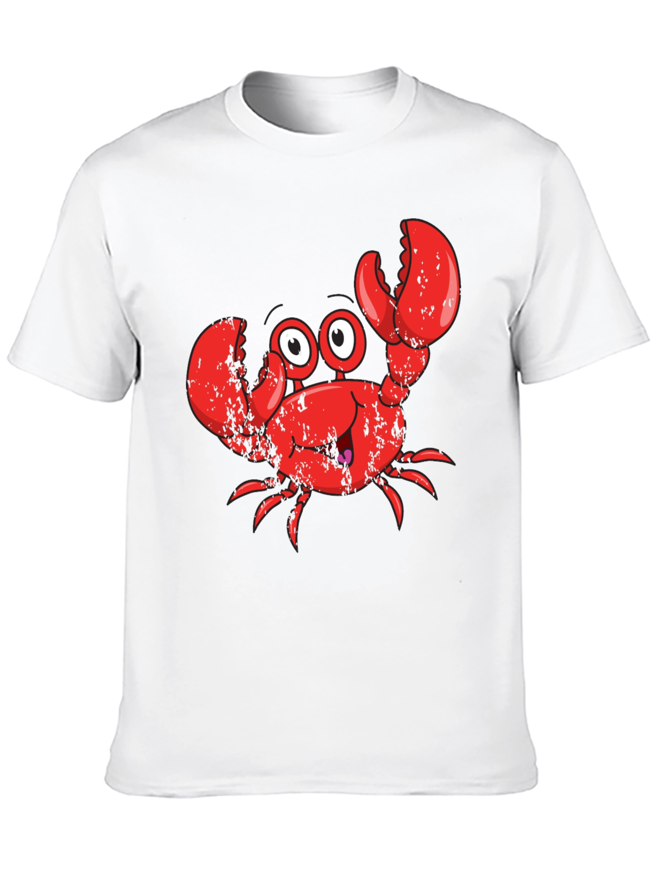 Black Crabby Character Black T-Shirt view 10