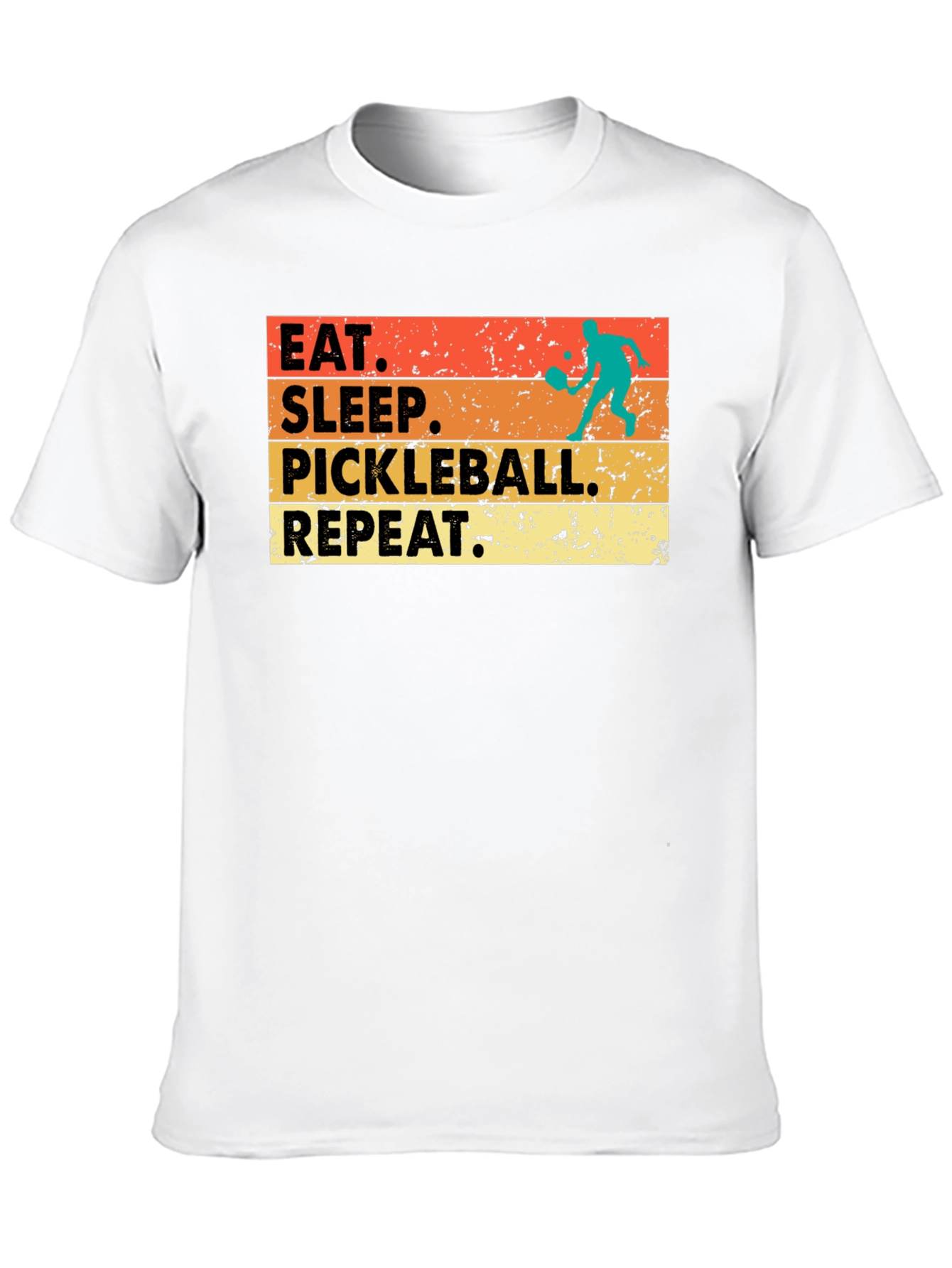 Eat Sleep Pickleball Repeat T-Shirt - 10
