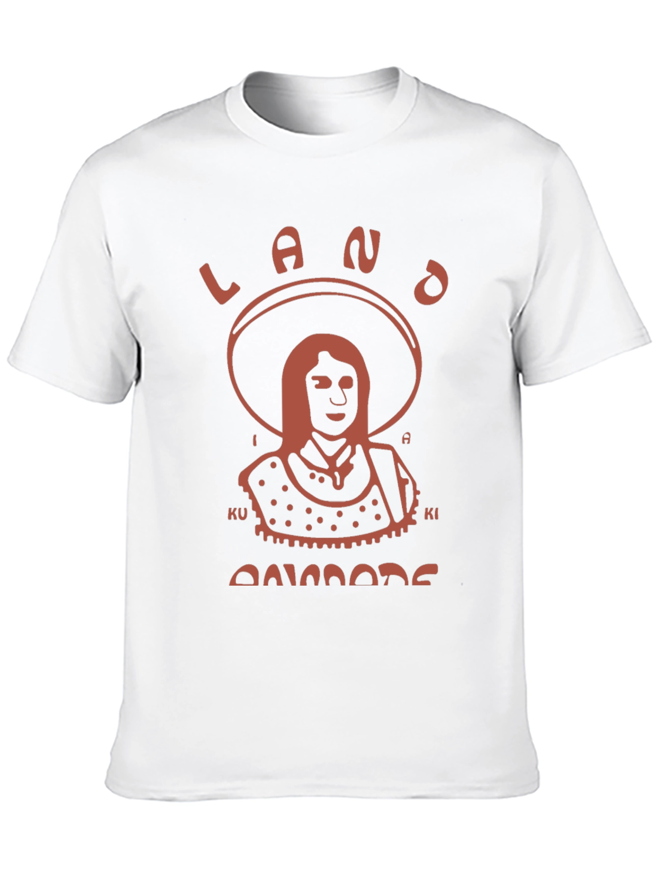 Black Vintage LAND KUIAKI T-Shirt view 10