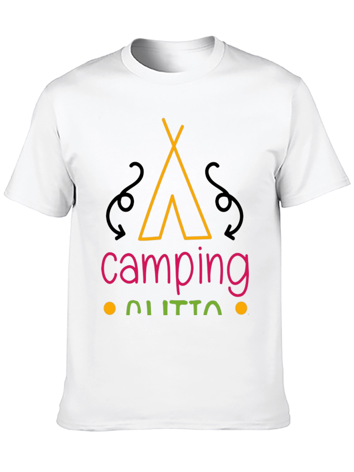 Black Camping Outfit T-Shirt - Nature Lover Tee view 10