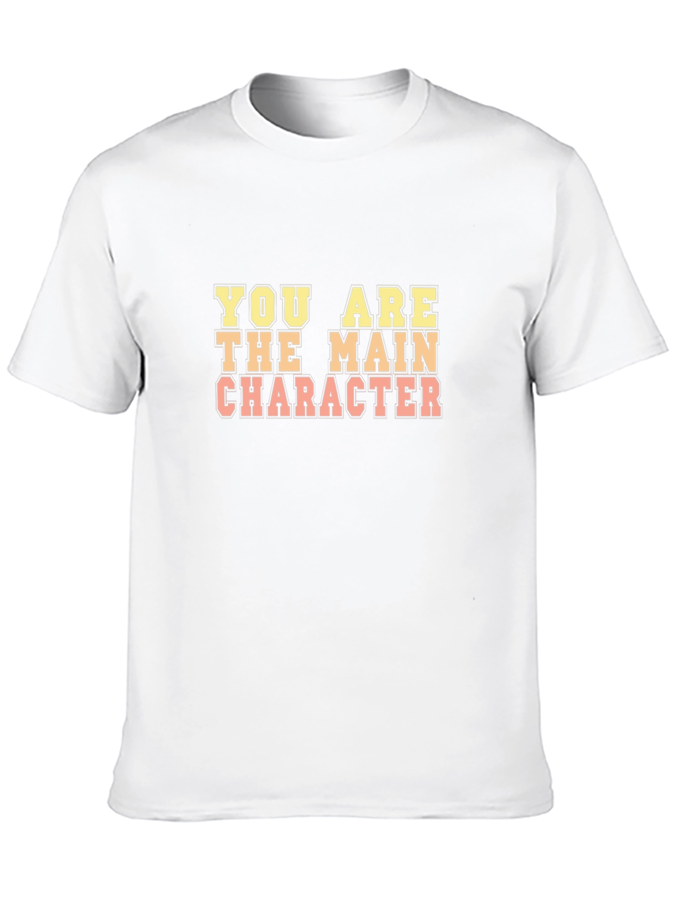Black You Are The Main Character Graphic T-Shirt view 10