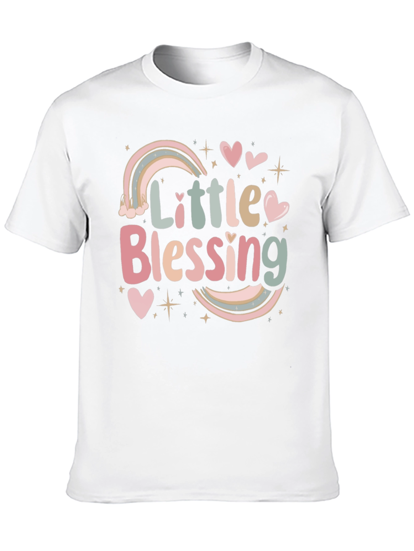 Black Little Blessing Graphic T-Shirt view 10