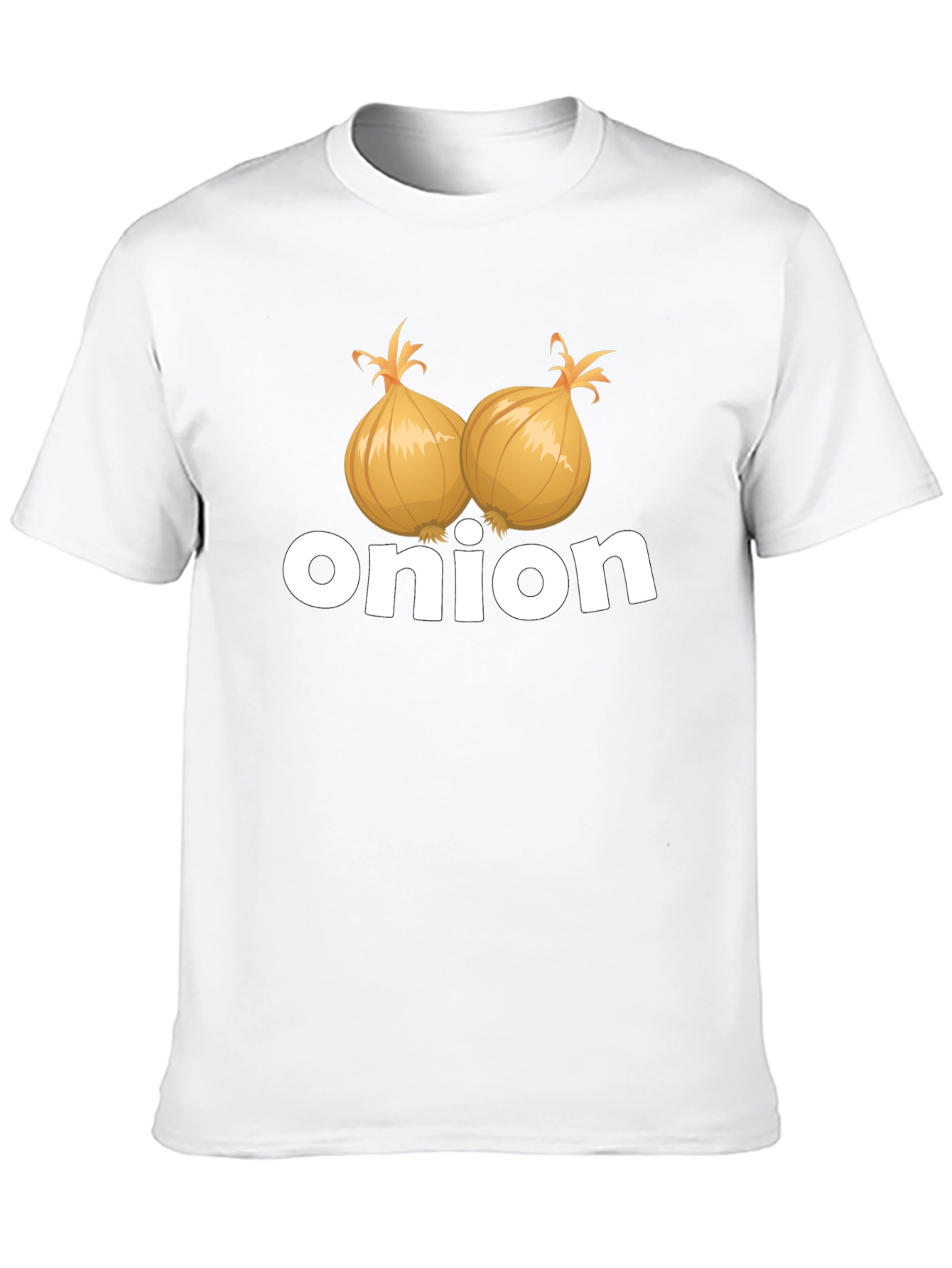 Black Onion Graphic Tee - Funny Foodie T-Shirt view 10