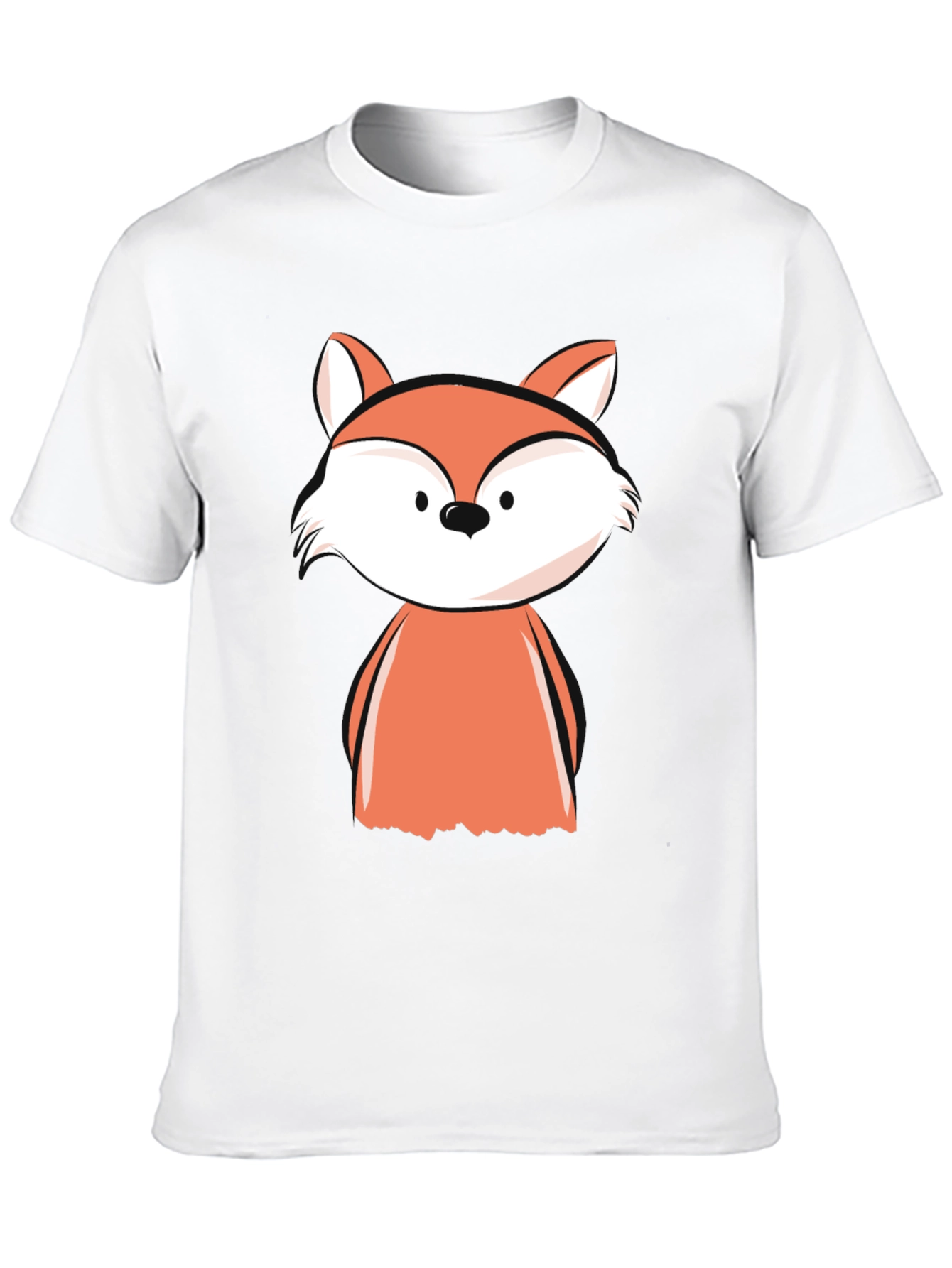 Black Fox Graphic Tee - Men's Black T-Shirt view 10