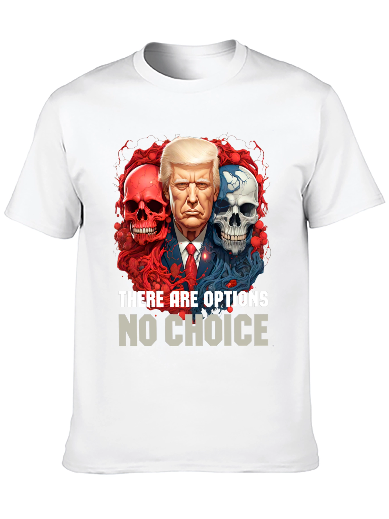 Black Political T-Shirt: Options No Choice view 10