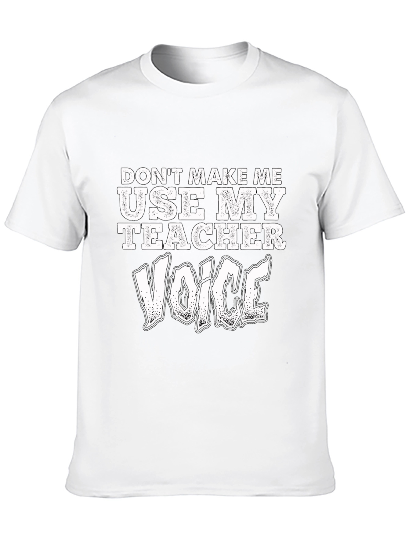 Black Teacher Voice T-Shirt view 10