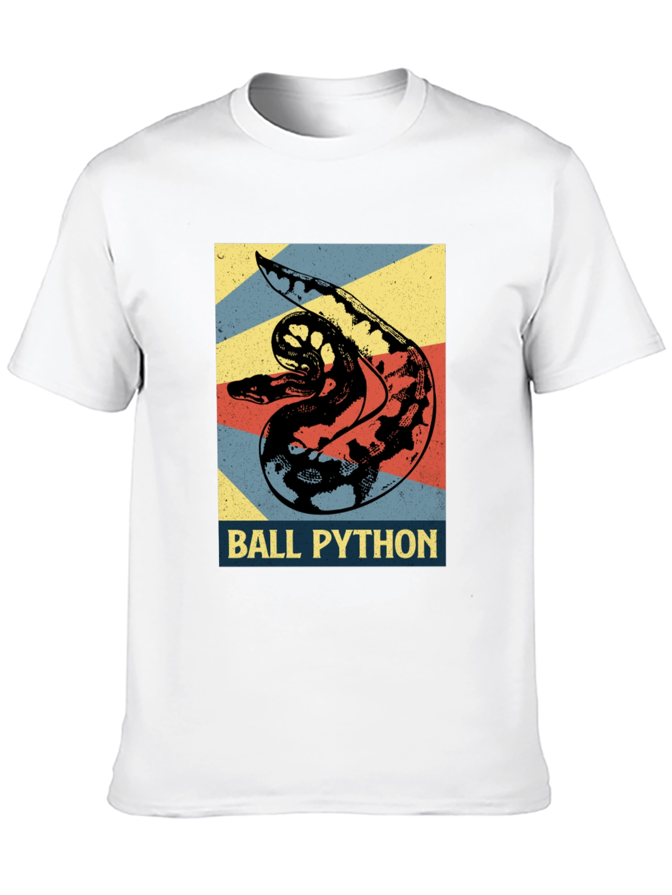 Black Ball Python Graphic T-Shirt - Reptile Lover Tee view 10