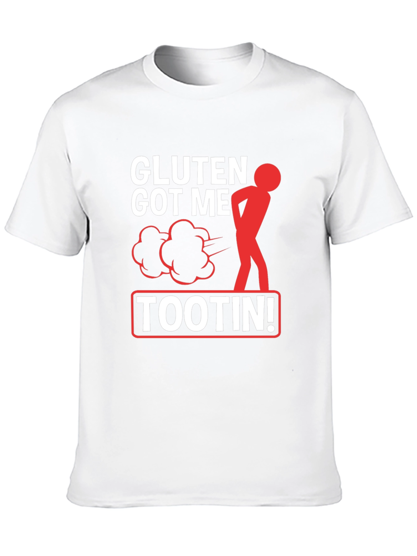 Gluten Got Me Tootin' Graphic T-Shirt - 10