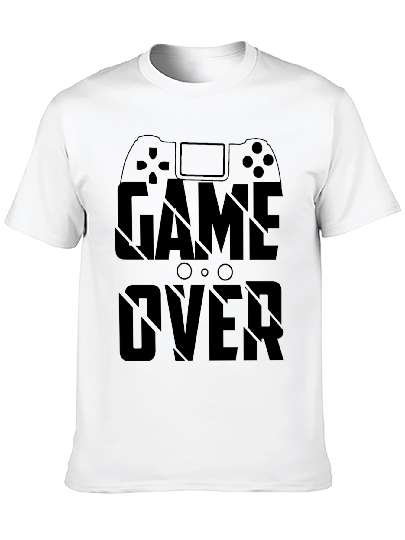 Black Game Over T-Shirt - Gamer Style view 10