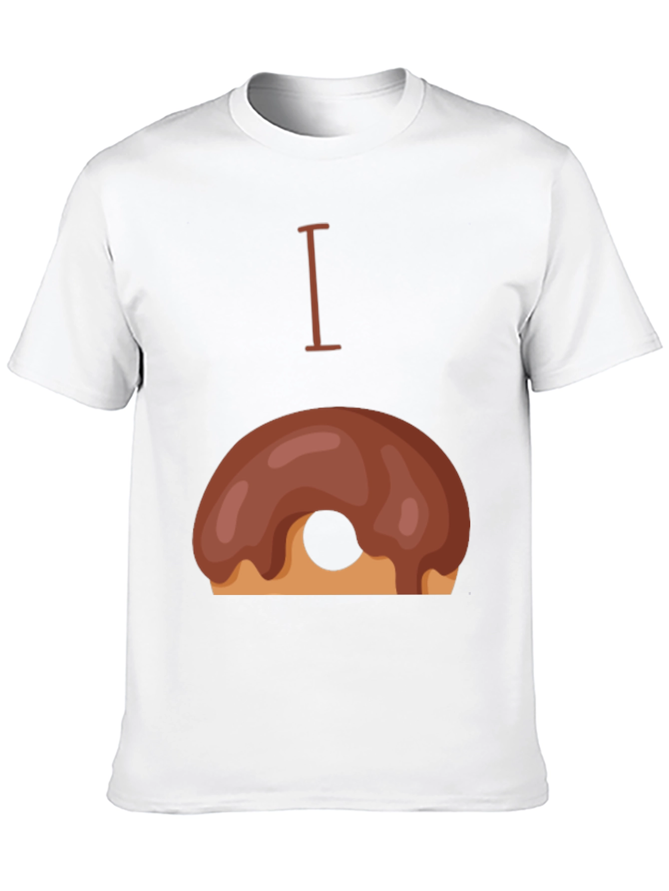 Black I Doughnut T-Shirt view 10