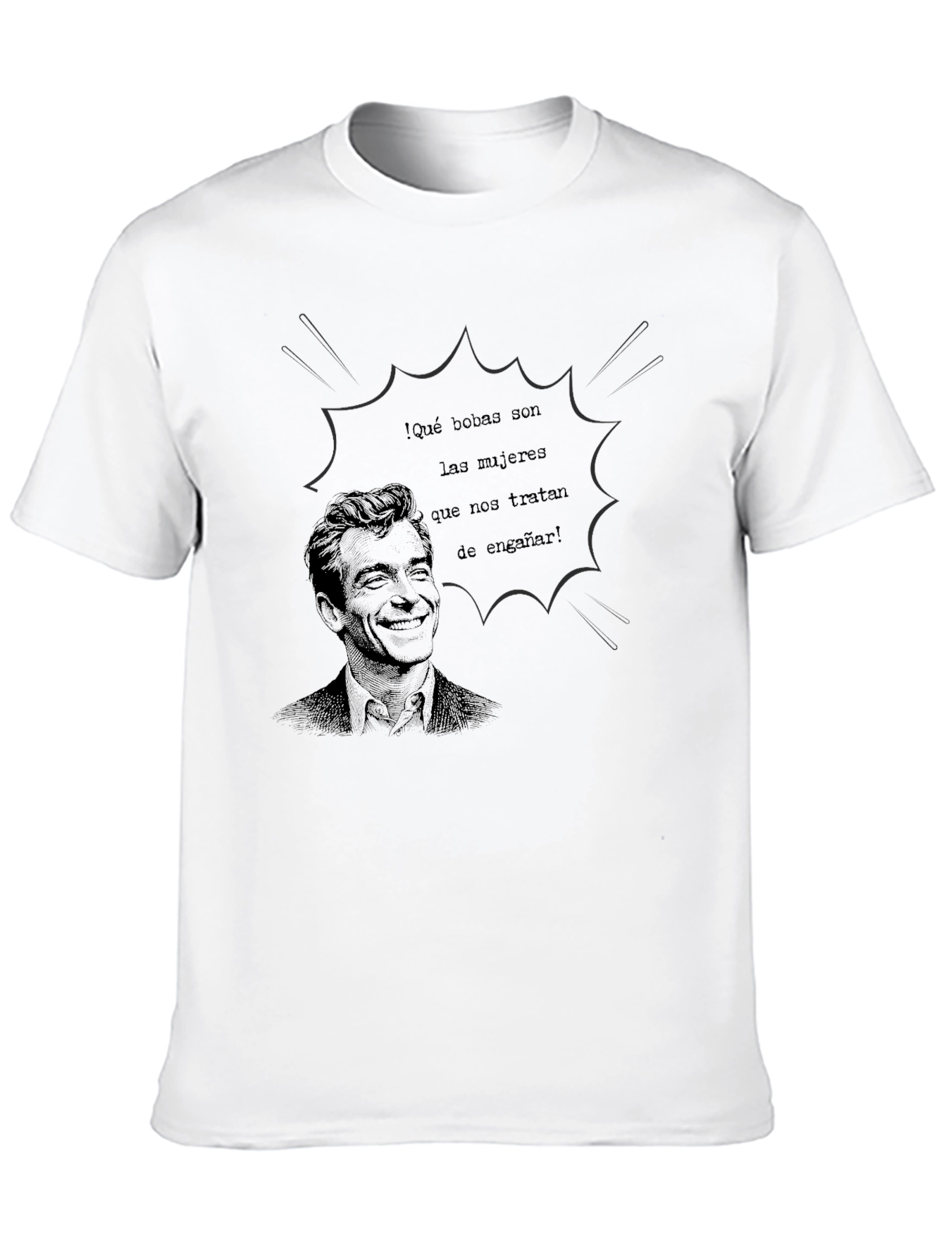 Black Men's Black Graphic T-Shirt view 10