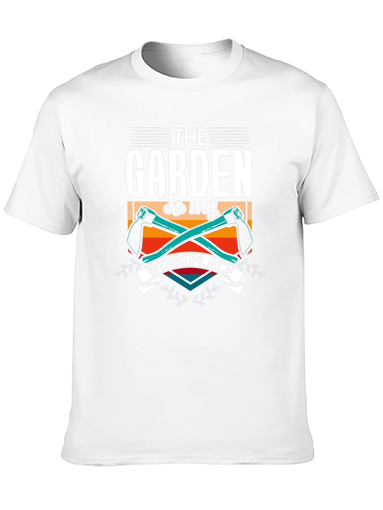 Black Gardening is My Workplace T-Shirt view 10