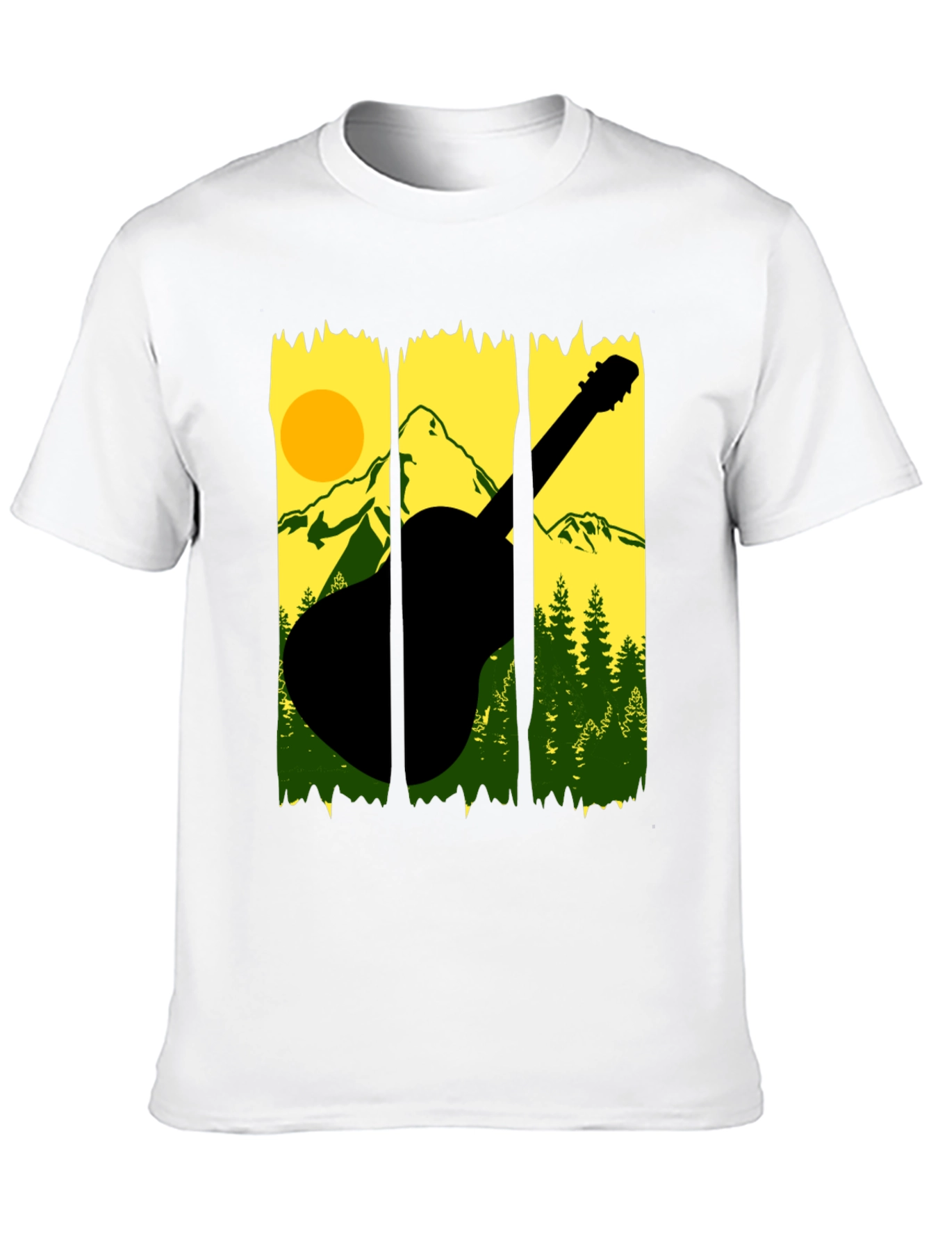 Black Mountain Guitar Graphic Tee view 10