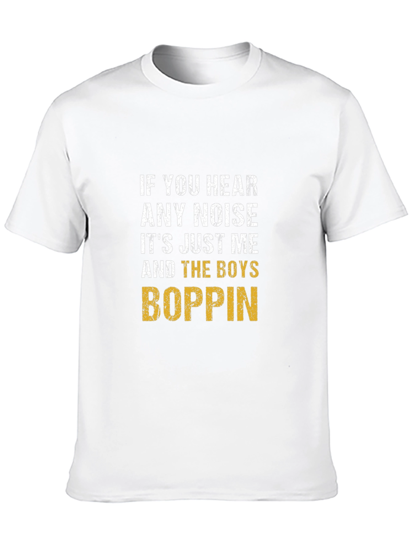 Black Funny "Boppin" Graphic T-Shirt view 10