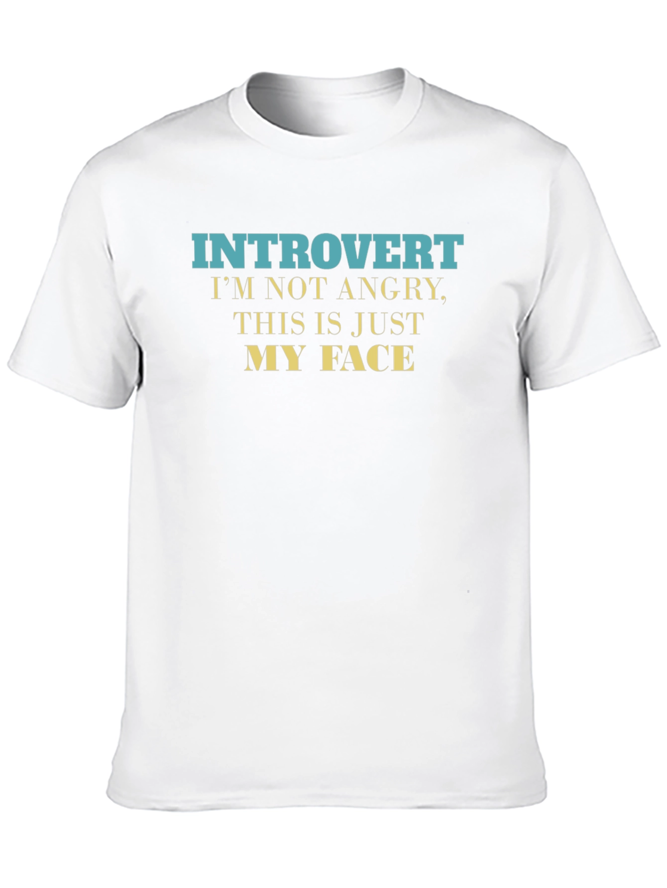 Black Introvert Black T-Shirt view 10