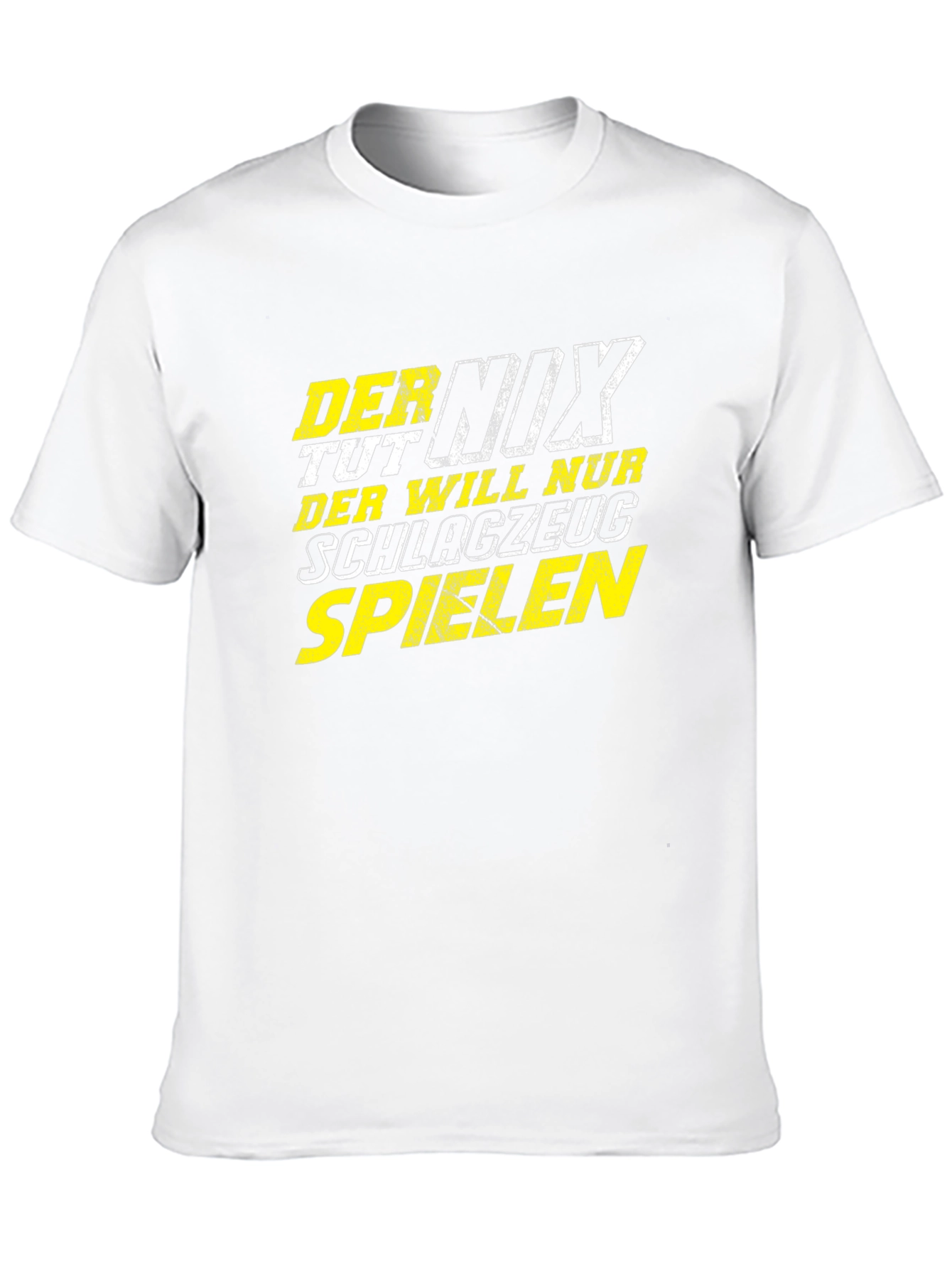 Black Der Nix Tut T-Shirt - Drummer Gift view 10