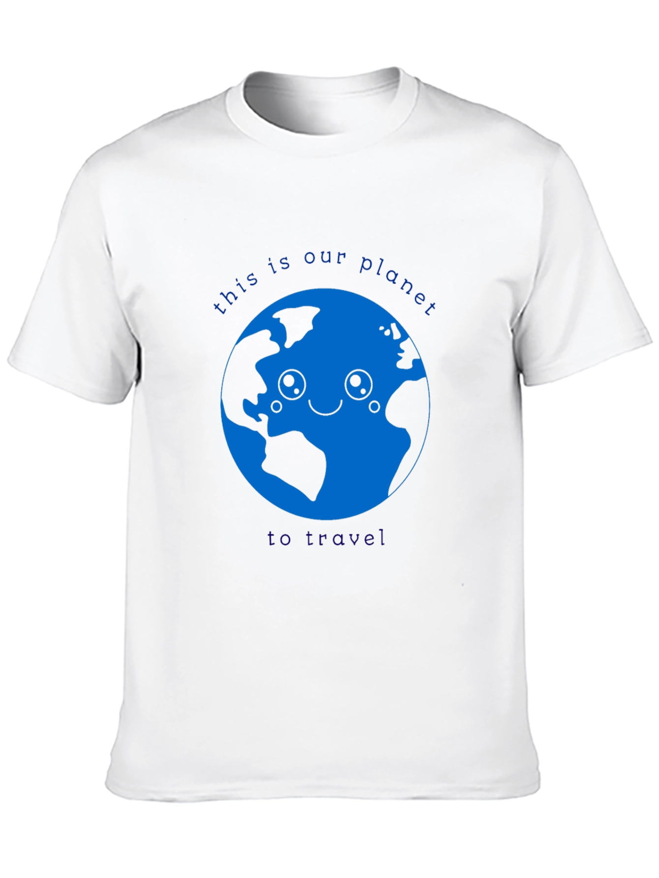 Black Earth Day T-Shirt - This is Our Planet to Travel view 10