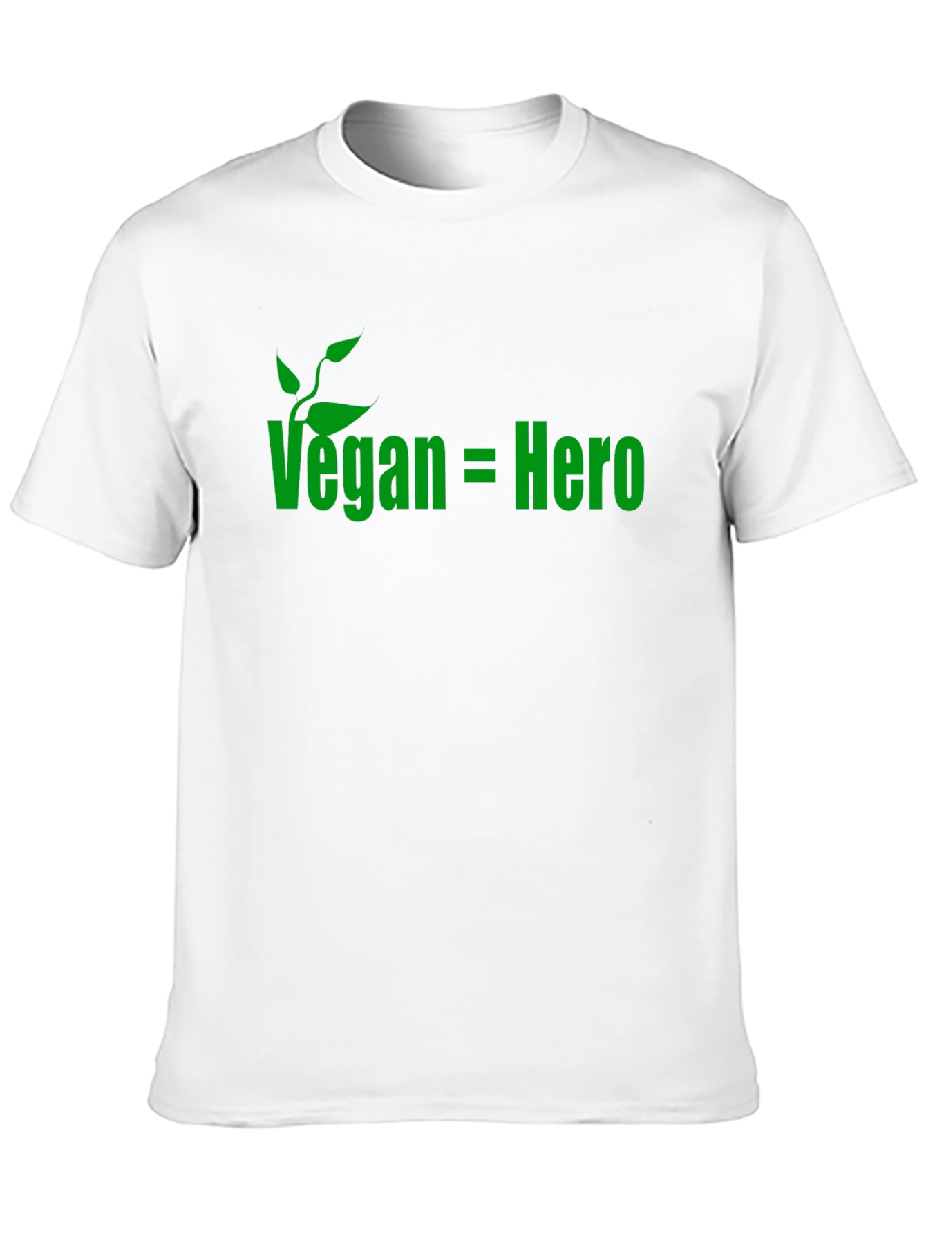 Black Vegan Hero Tee - Eco-Friendly Statement T-Shirt view 10