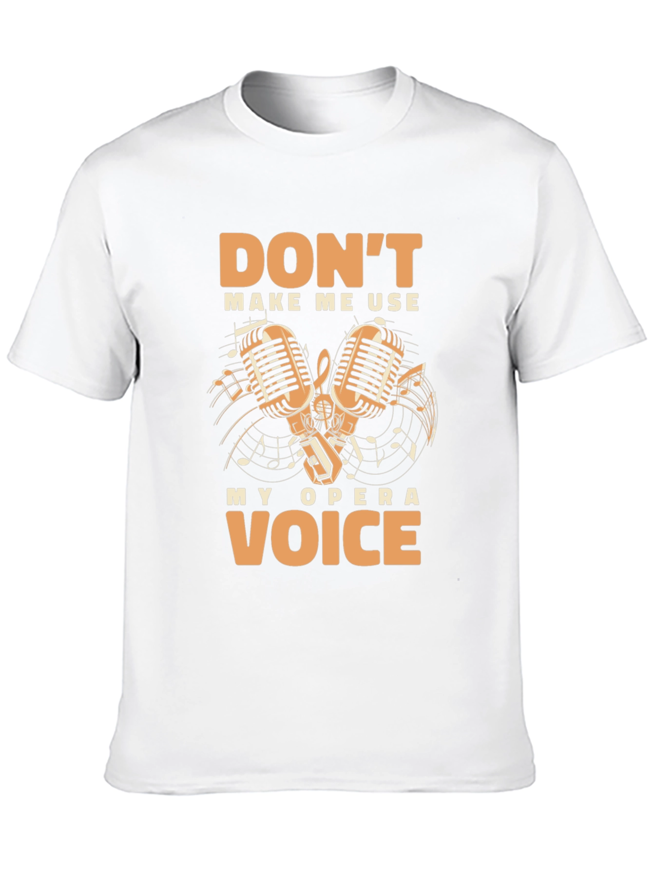 Black Opera Voice Graphic T-Shirt - Funny Music Lover Tee view 10