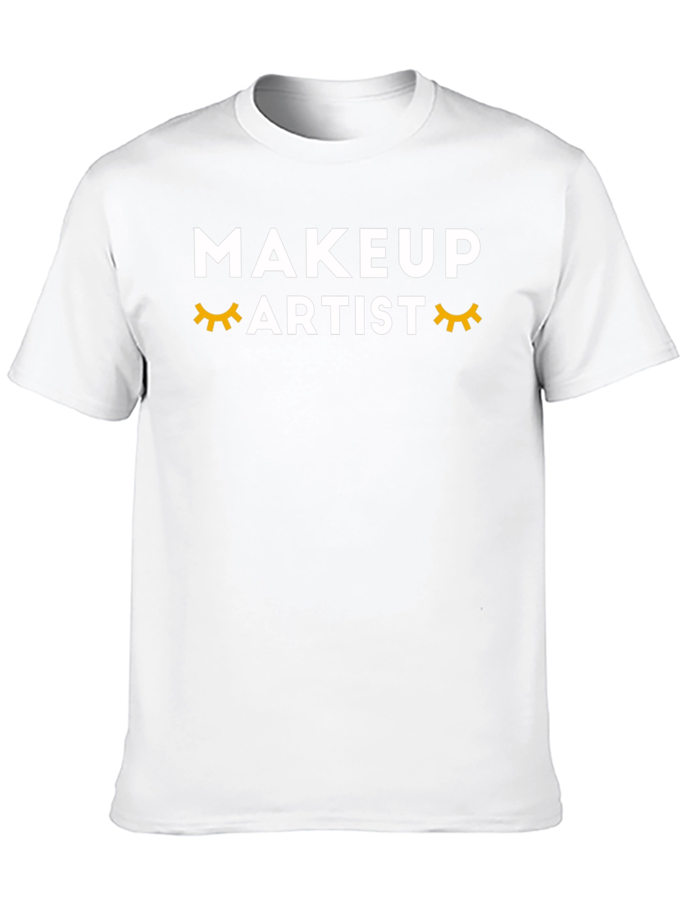Black Makeup Artist Graphic T-Shirt - Black view 10