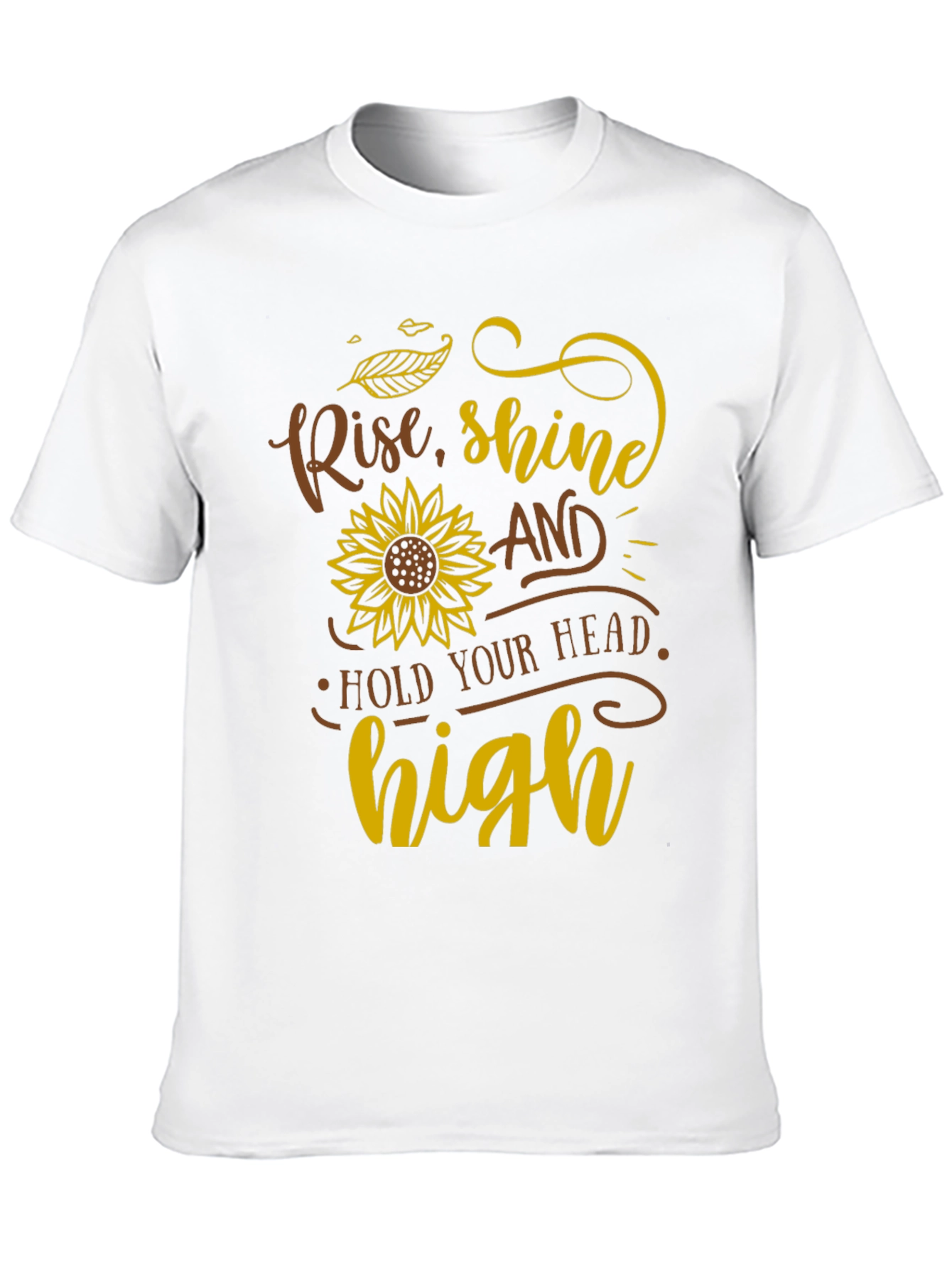 Black Rise, Shine, Hold Your Head High T-Shirt view 10