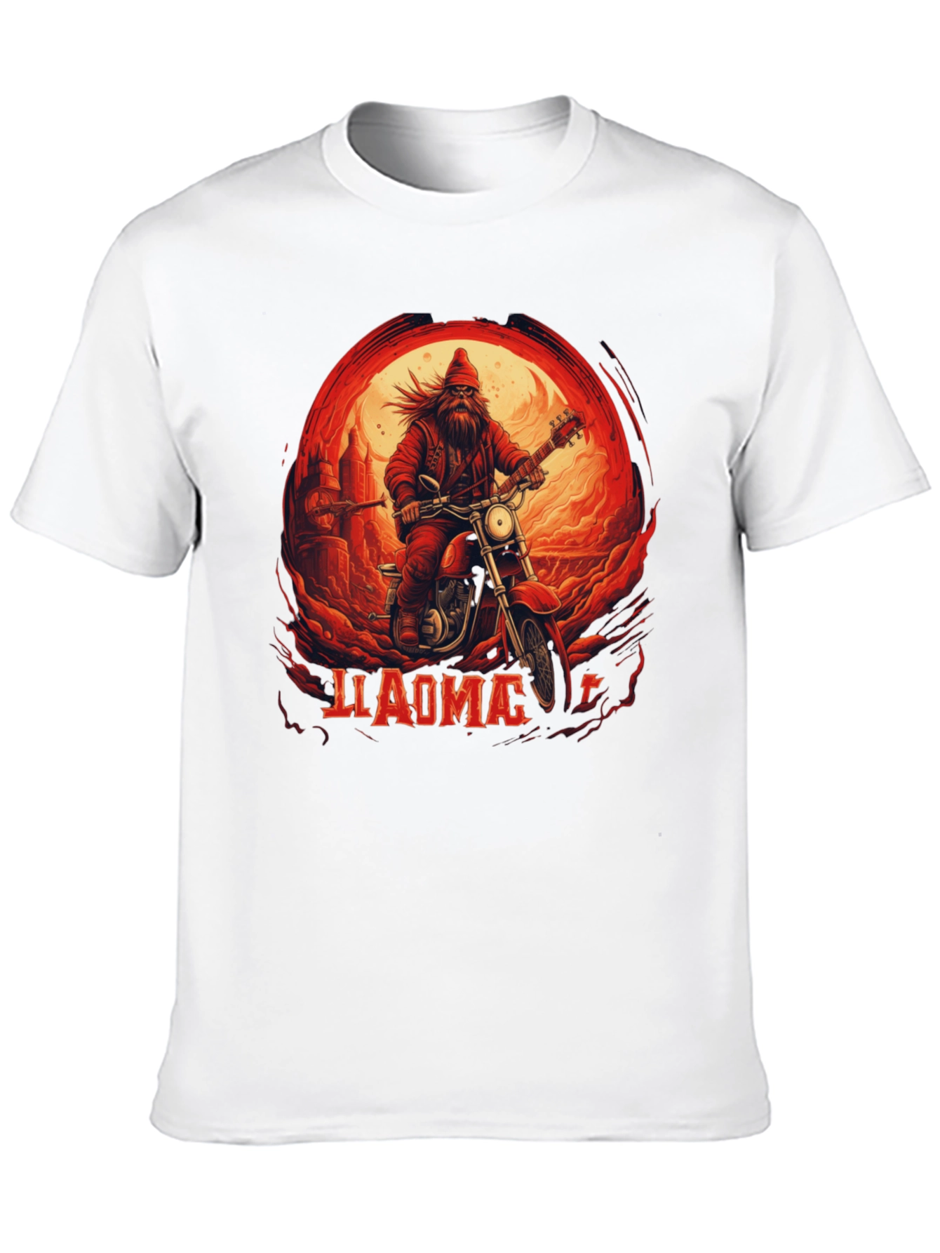 Biker Santa T-Shirt - 10
