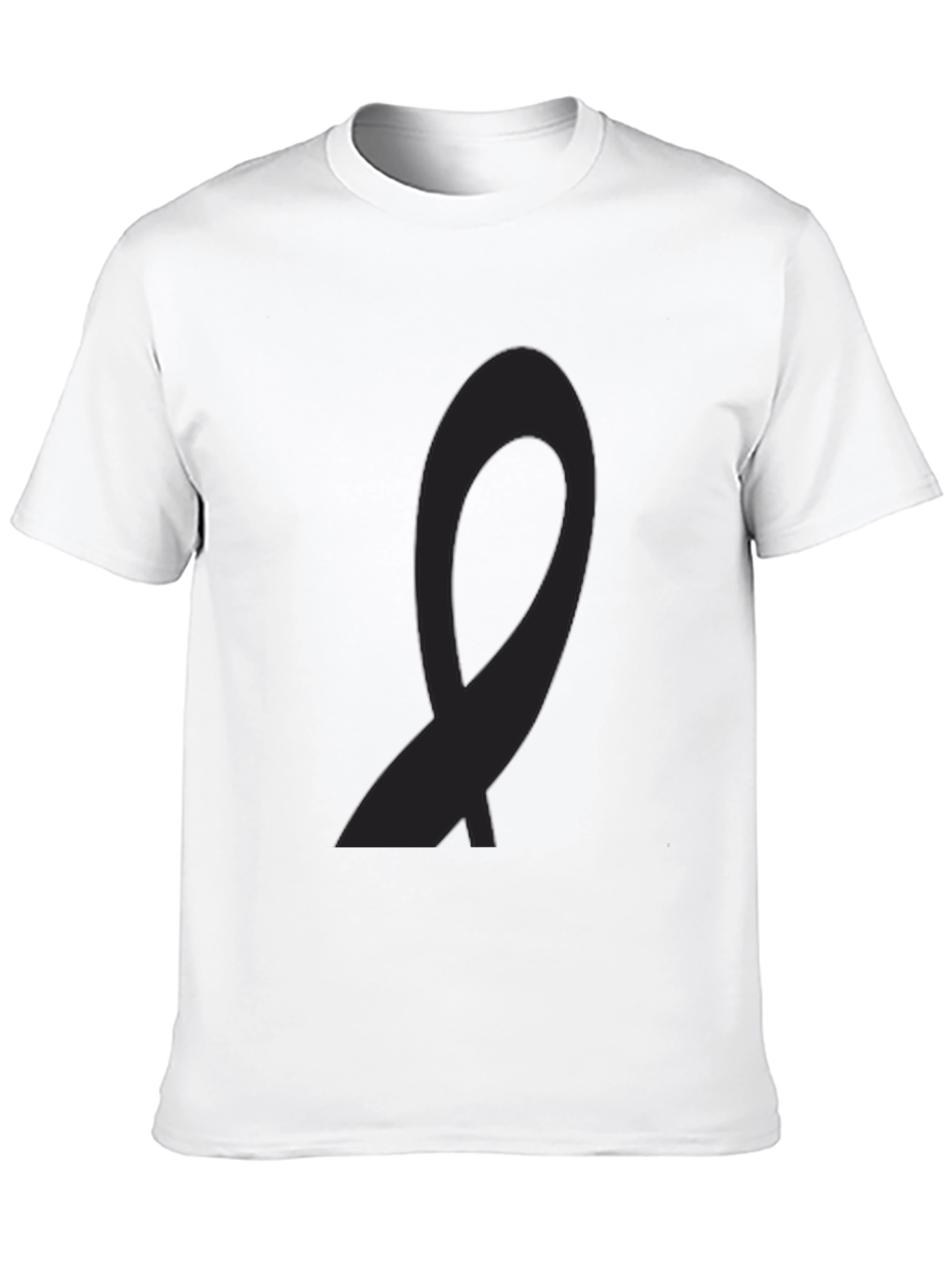 Black Black Ribbon Graphic Tee view 10