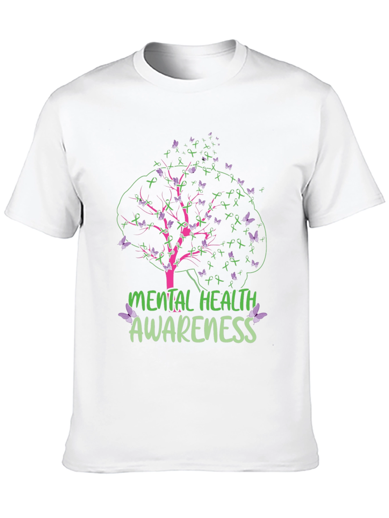 Black Mental Health Awareness T-Shirt view 10