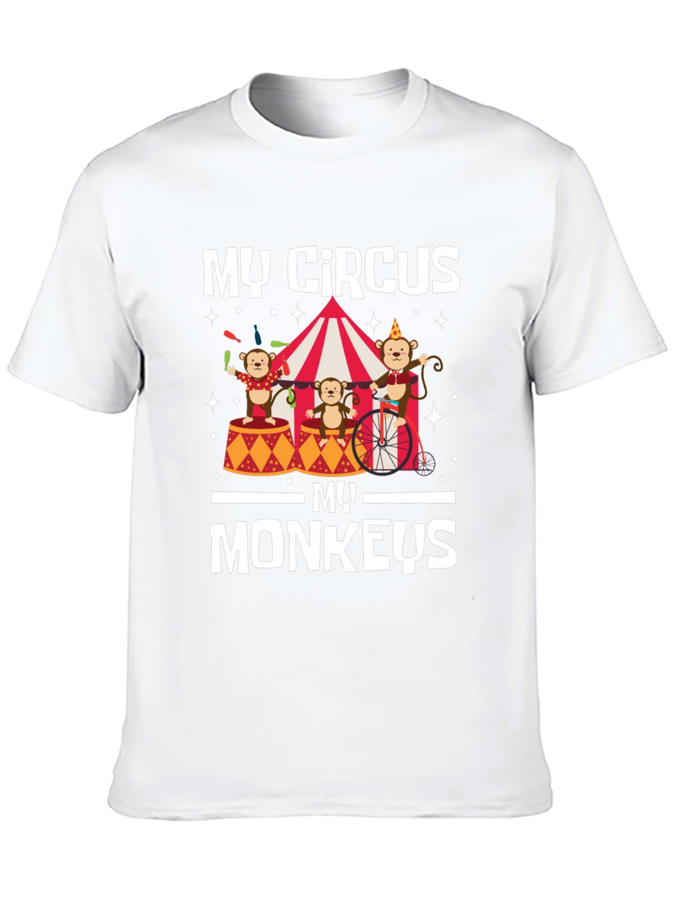 Black My Circus My Monkeys T-Shirt view 10