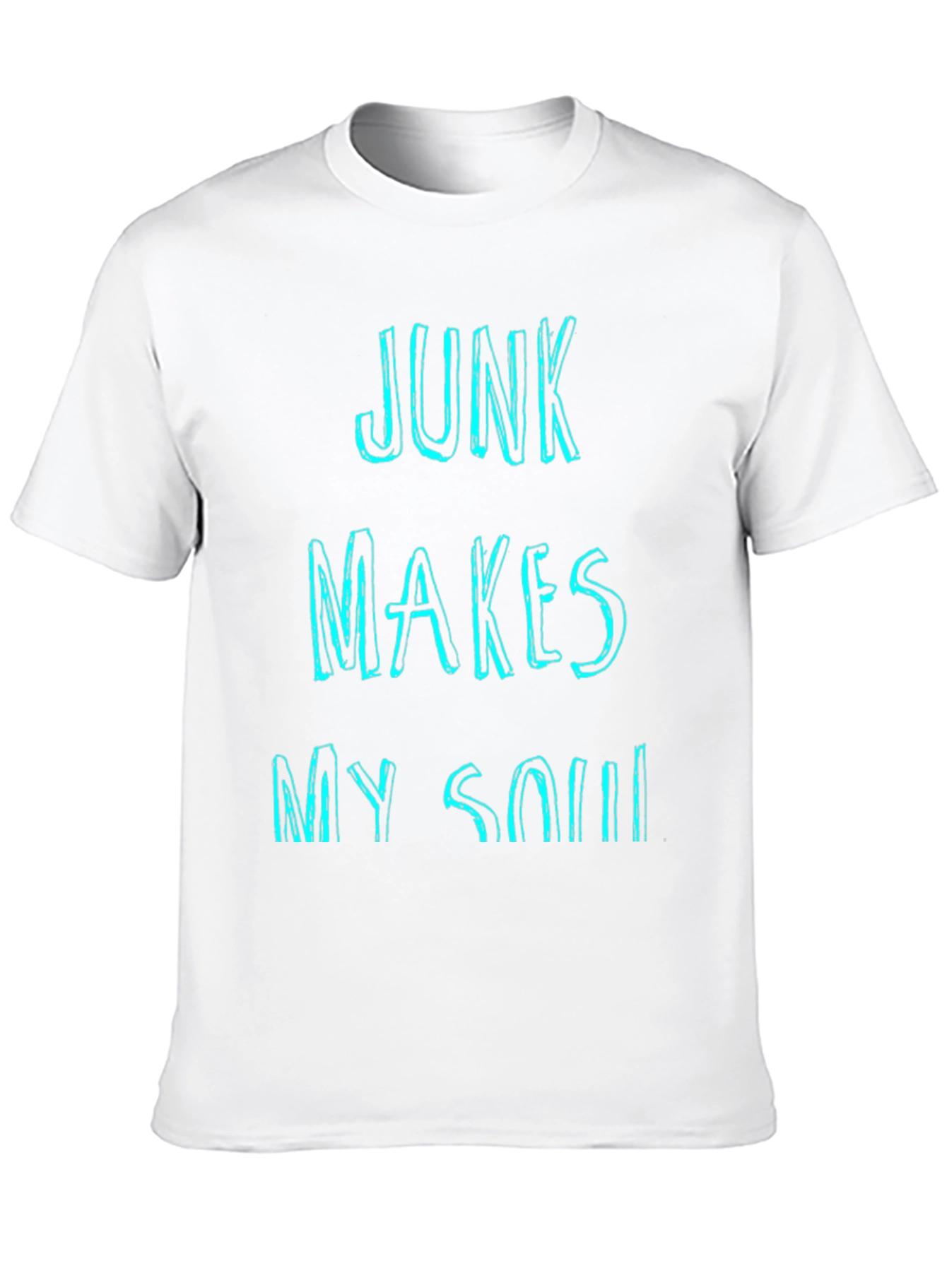 Black Junk Makes My Soul Happy Graphic T-Shirt view 10