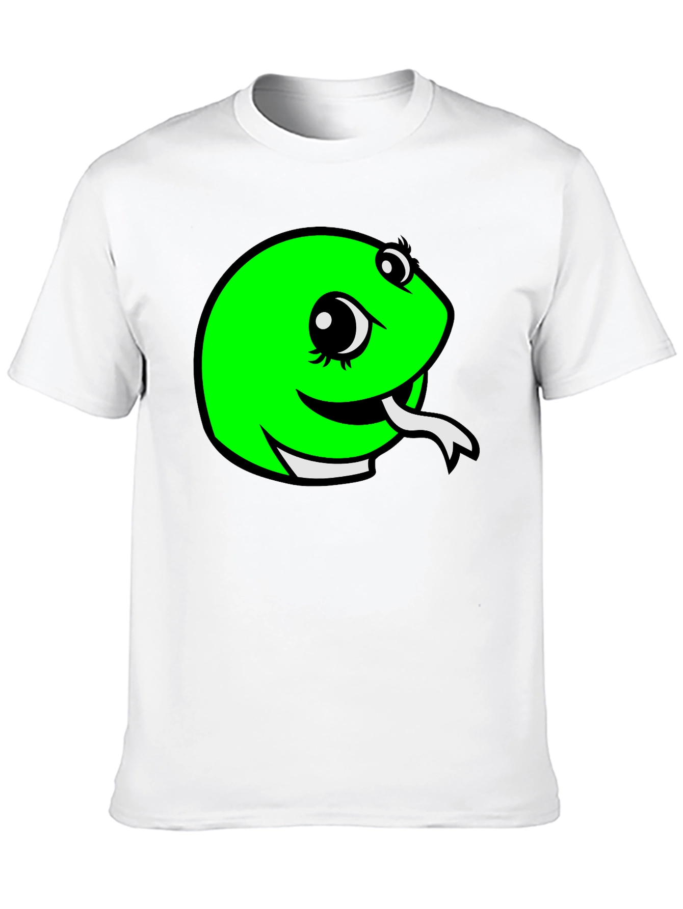 Black Snake Graphic Tee - Black Cotton T-Shirt view 10